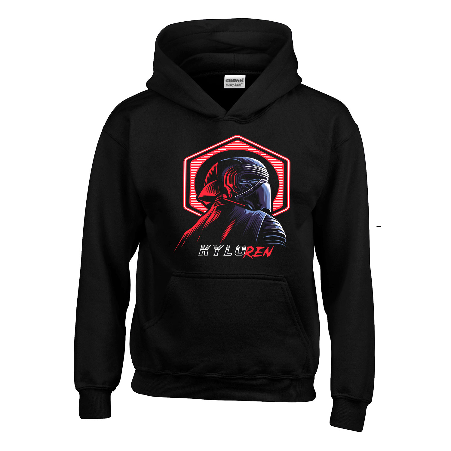 kylo ren star wars Fekete Gyerek Kapucnis Pulóver