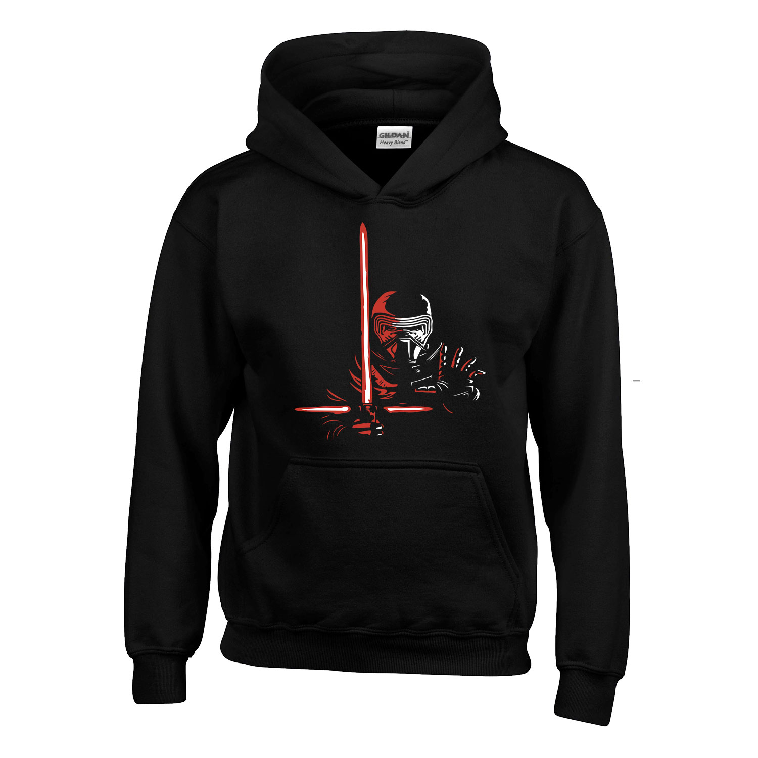 kylo ren star wars Fekete Gyerek Kapucnis Pulóver