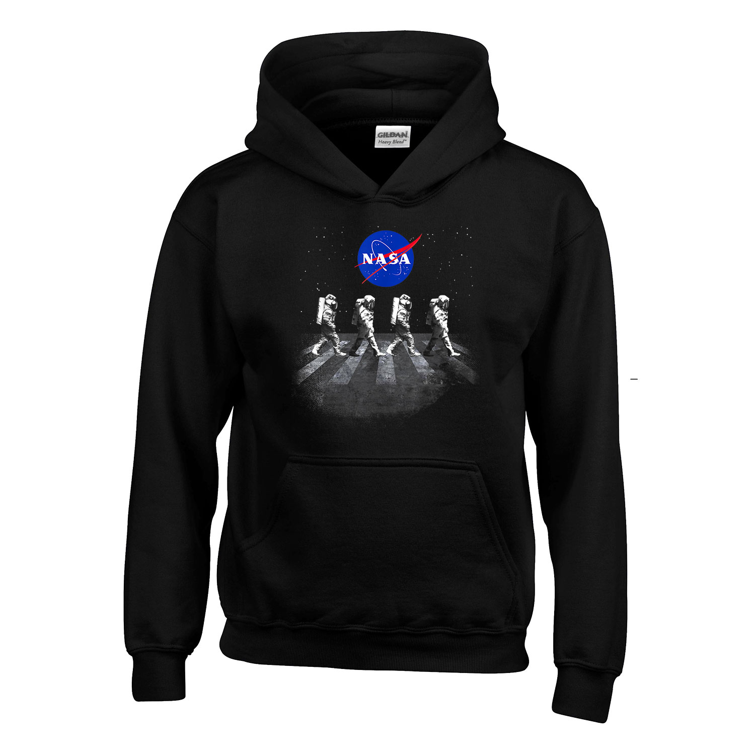 NASA Walk űrhajós asztronauta csillagászat Fekete Gyerek Kapucnis Pulóver