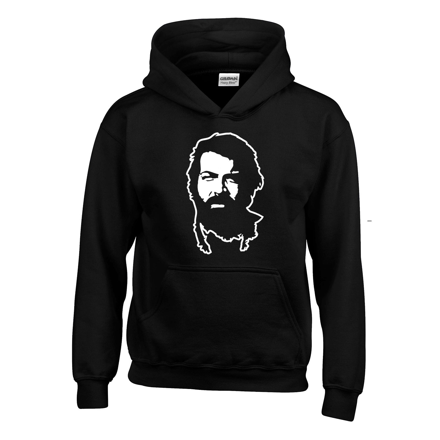 Bud Spencer Fekete Gyerek Kapucnis Pulóver