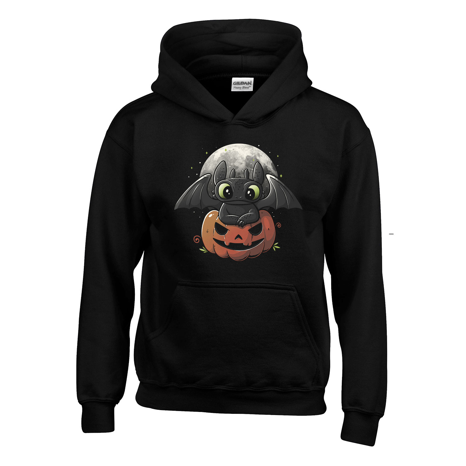 éjfúria halloween Fekete Gyerek Kapucnis Pulóver
