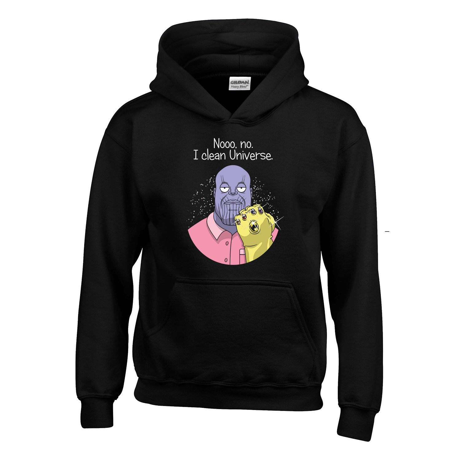 consuela thanos family guy Fekete Gyerek Kapucnis Pulóver
