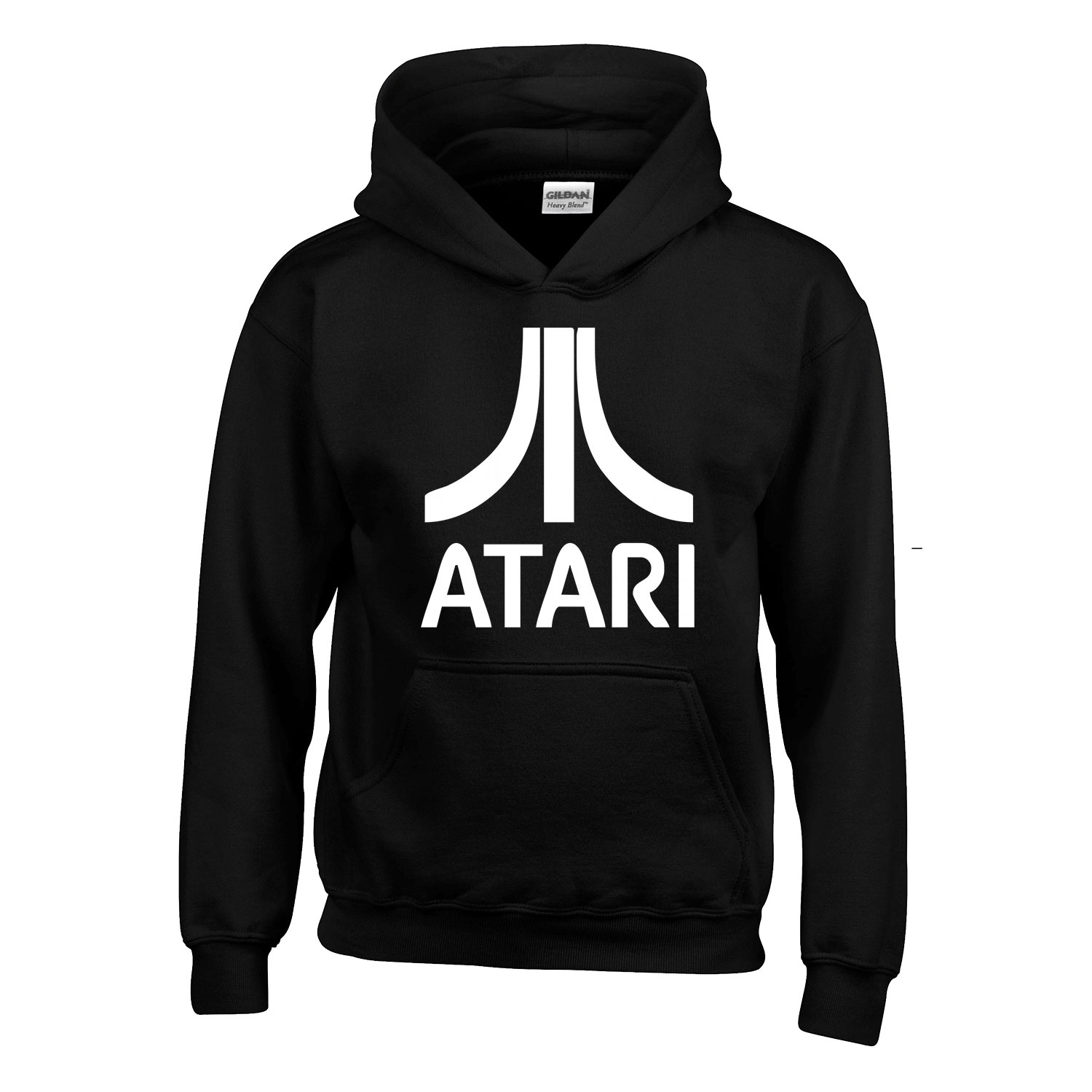 atari Fekete Gyerek Kapucnis Pulóver