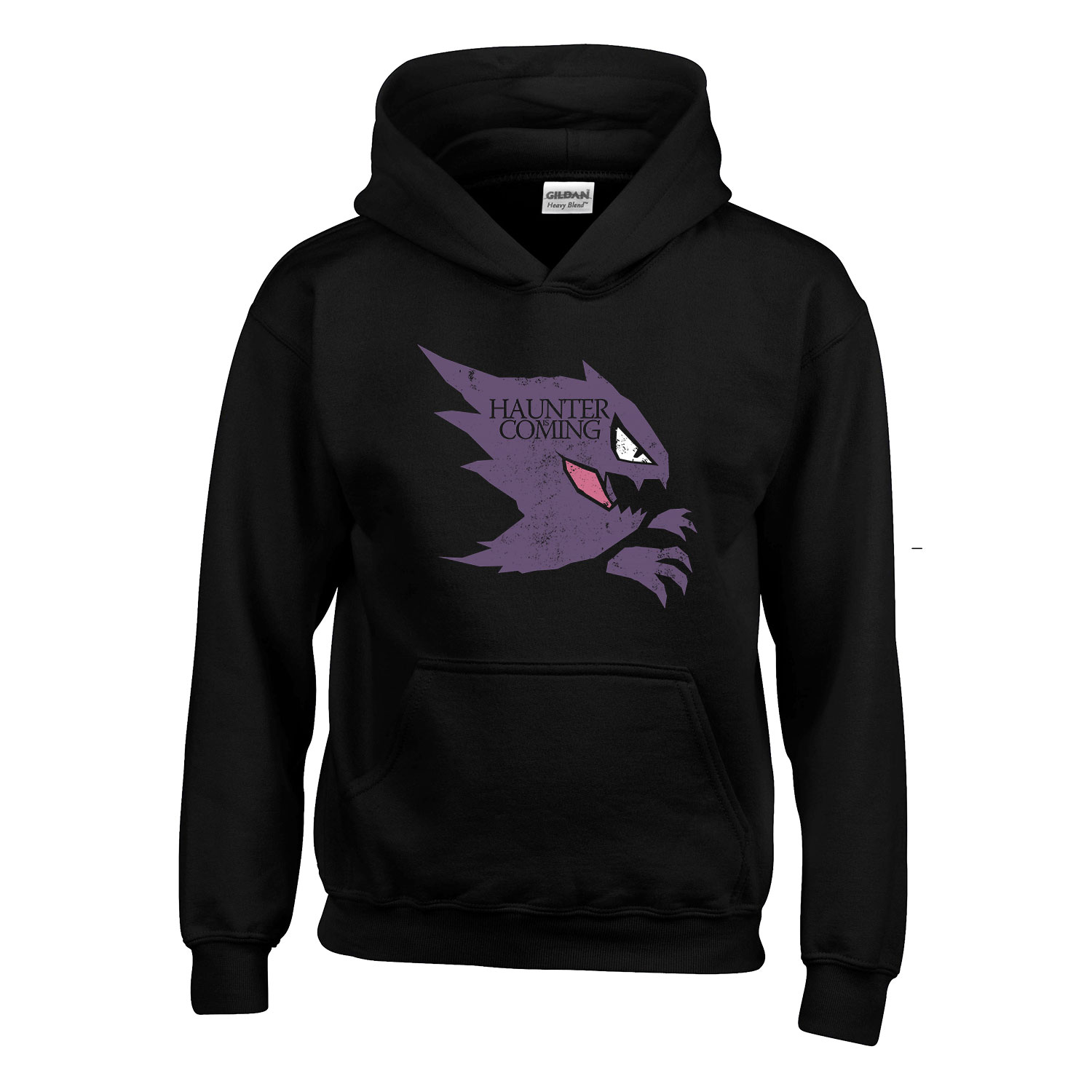hunter pokemon Fekete Gyerek Kapucnis Pulóver