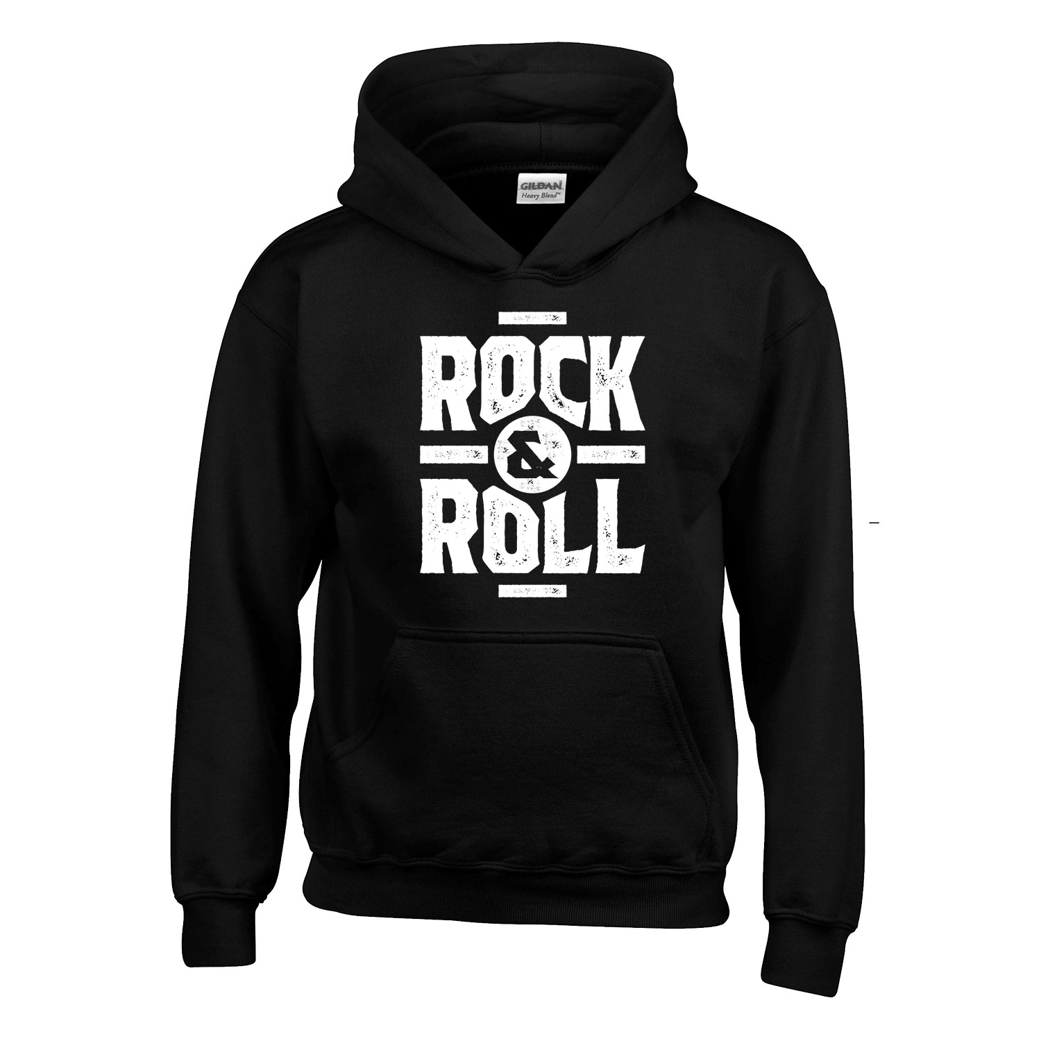 rock and roll Fekete Gyerek Kapucnis Pulóver