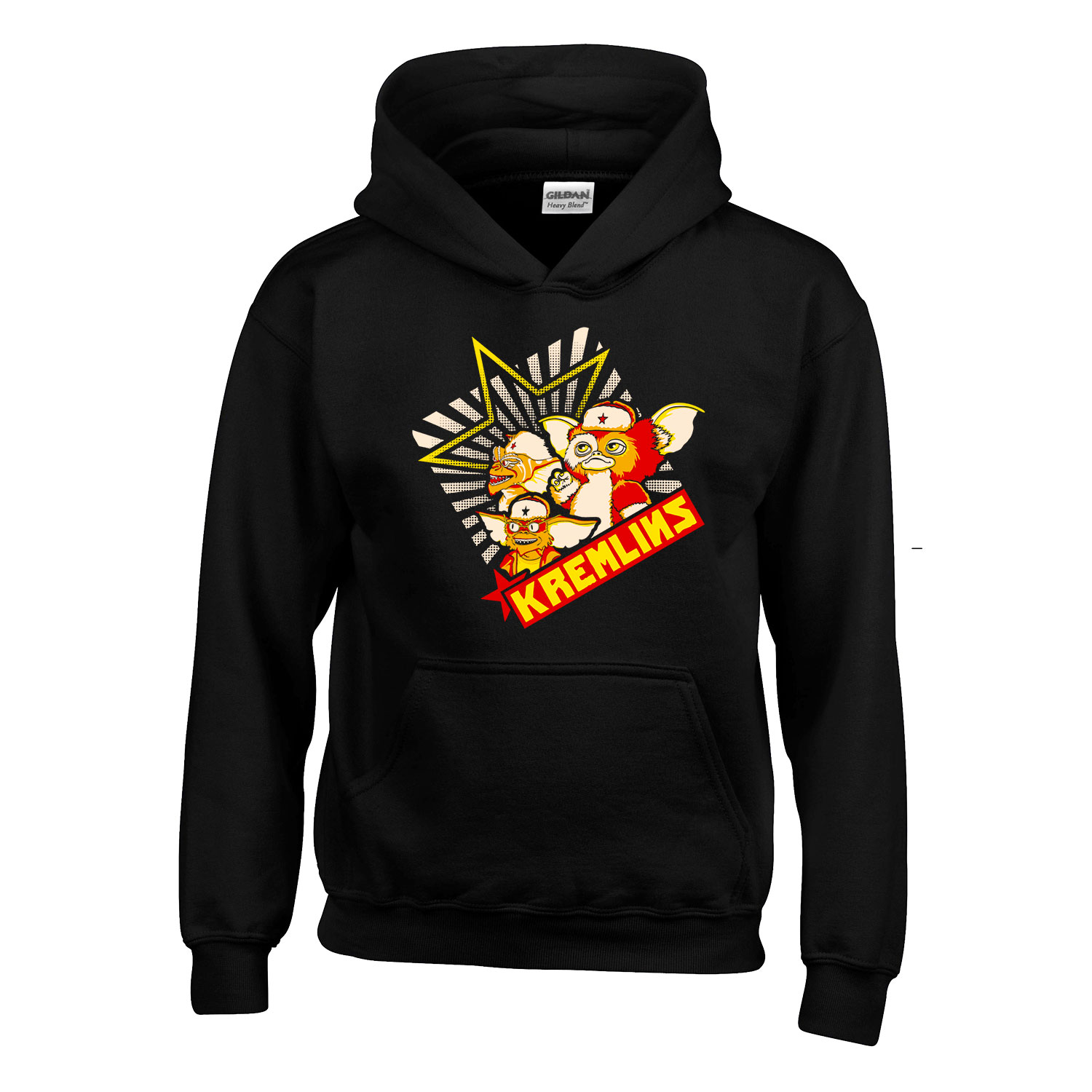 gizmo szörnyecskék Fekete Gyerek Kapucnis Pulóver