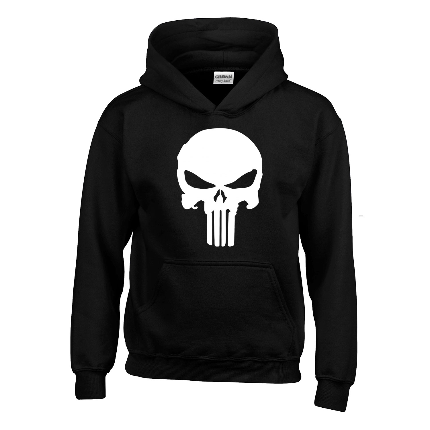 the punisher a megtorló Fekete Gyerek Kapucnis Pulóver