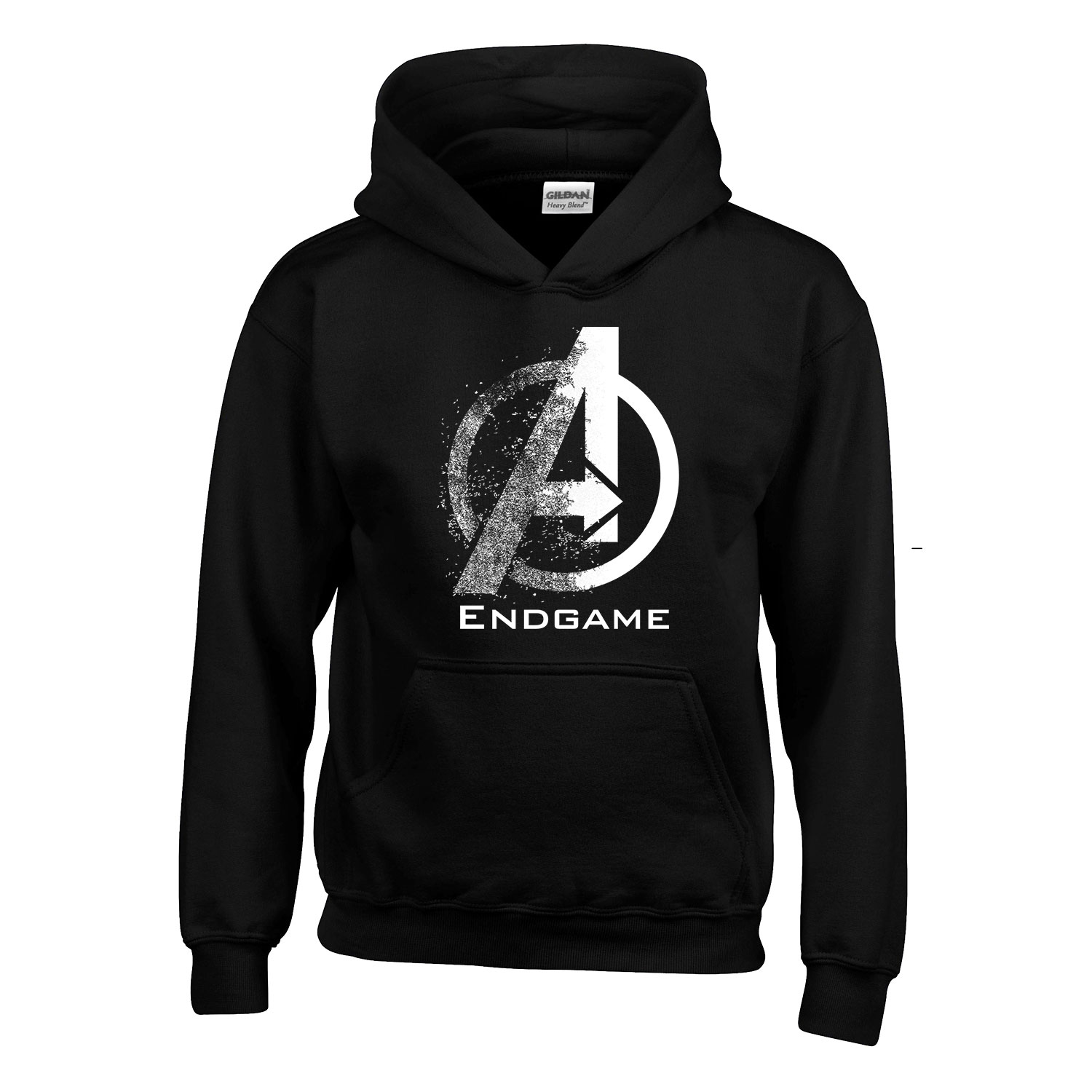 avengers bosszúállók végjáték Fekete Gyerek Kapucnis Pulóver
