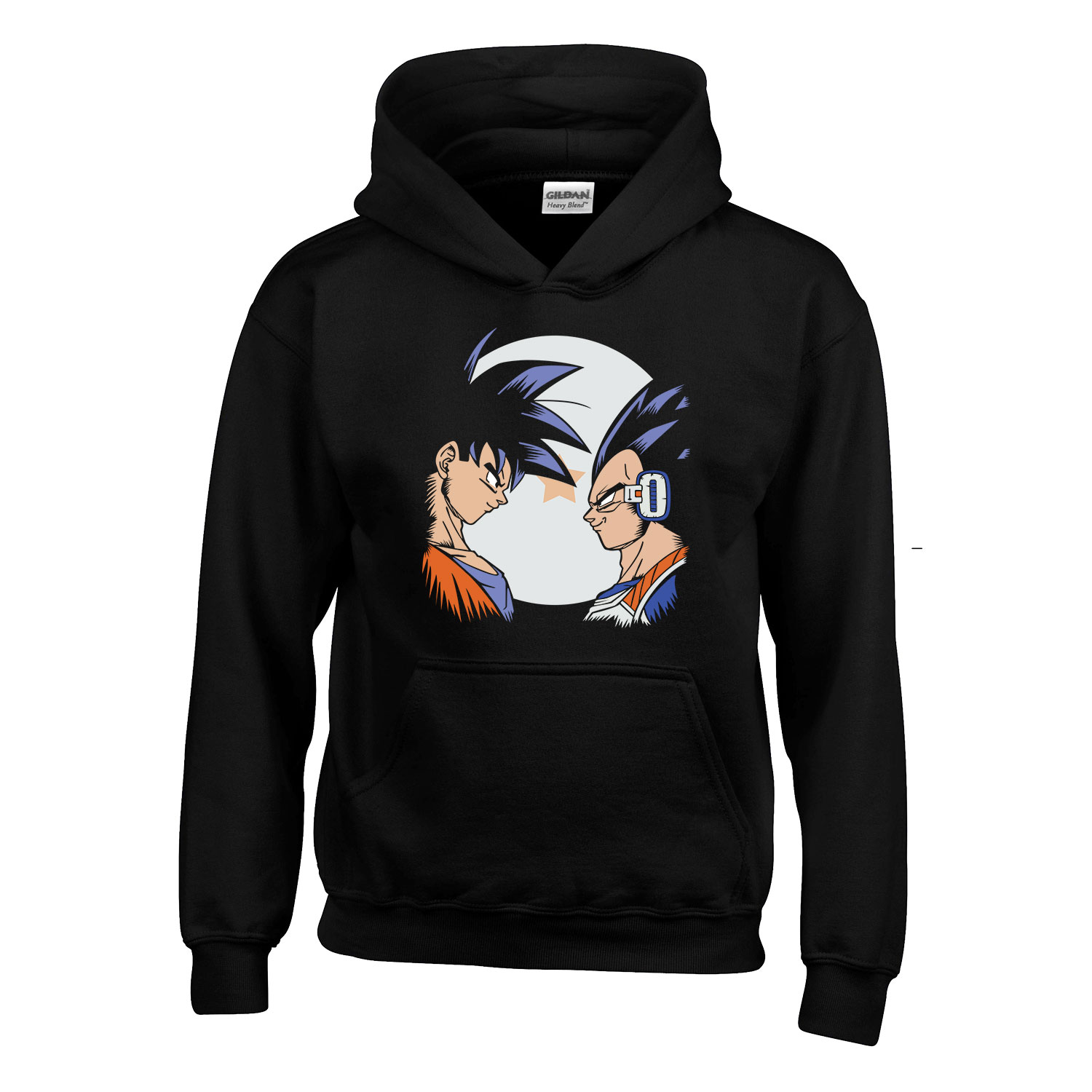 son goku dragon ball Fekete Gyerek Kapucnis Pulóver