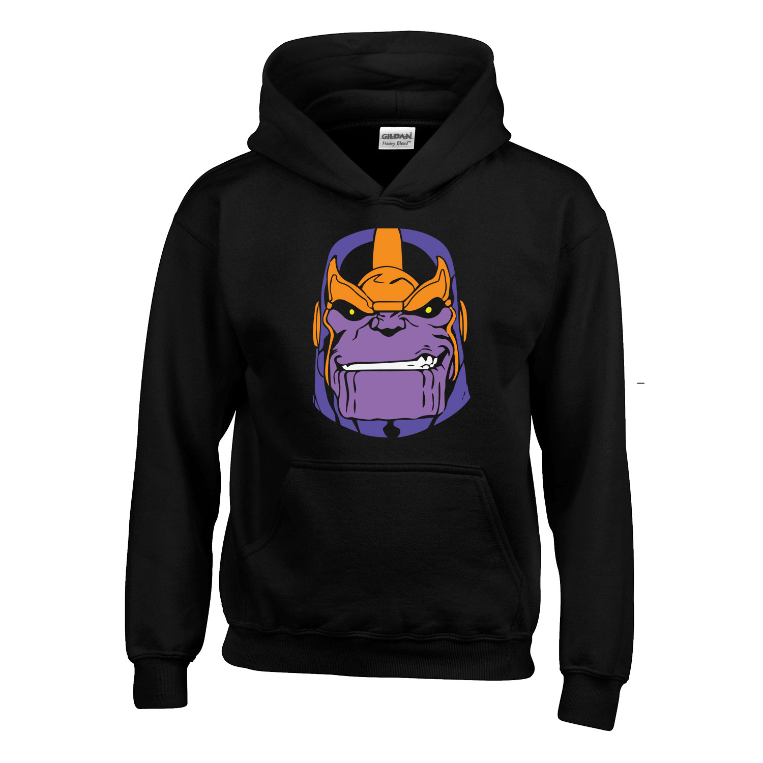 thanos Fekete Gyerek Kapucnis Pulóver
