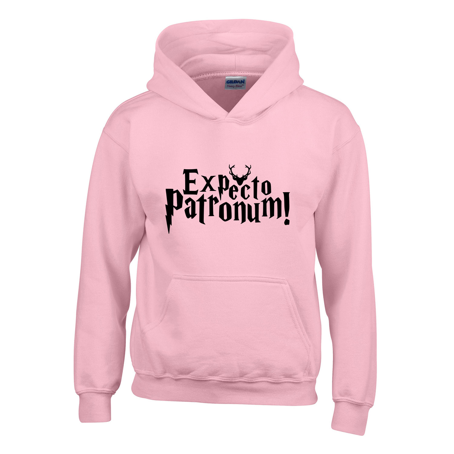 harry potter expecto patronum Rózsaszín Gyerek Kapucnis Pulóver