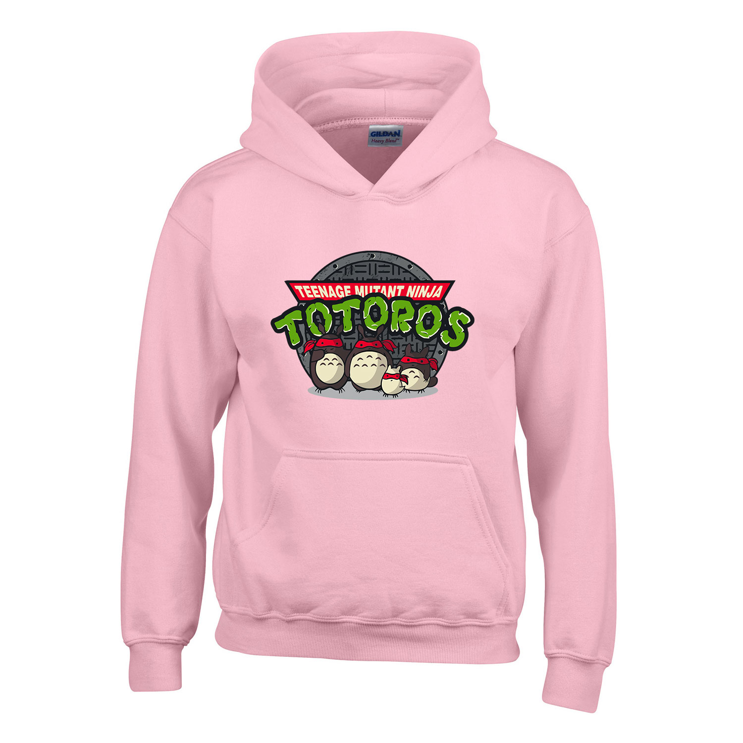totoro totoros Rózsaszín Gyerek Kapucnis Pulóver