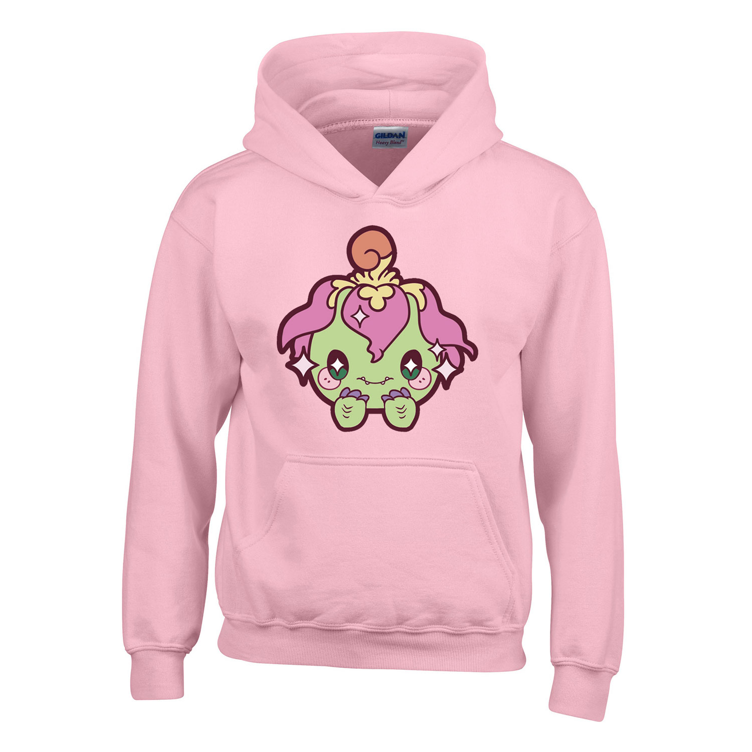 palmon digimon Rózsaszín Gyerek Kapucnis Pulóver