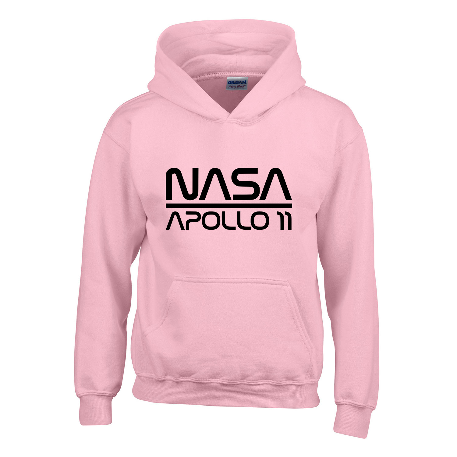 nasa apollo 11 Rózsaszín Gyerek Kapucnis Pulóver