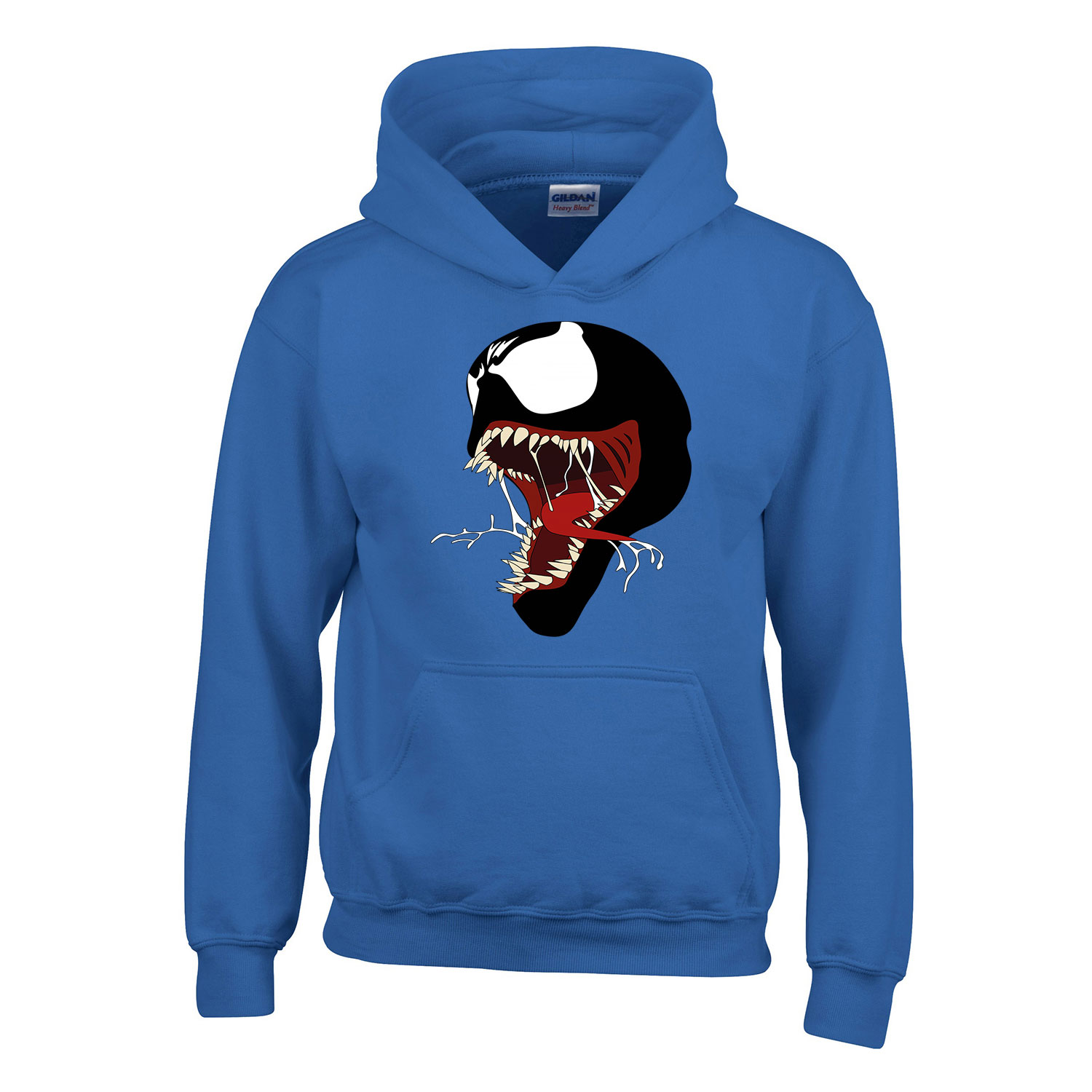 venom Kék Gyerek Kapucnis Pulóver