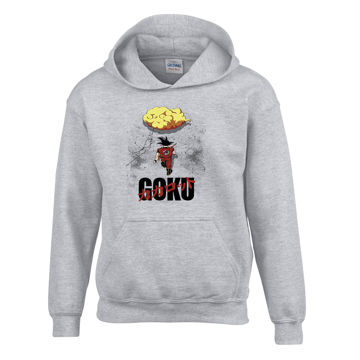 dragon ball son goku Sportszürke Gyerek Kapucnis Pulóver