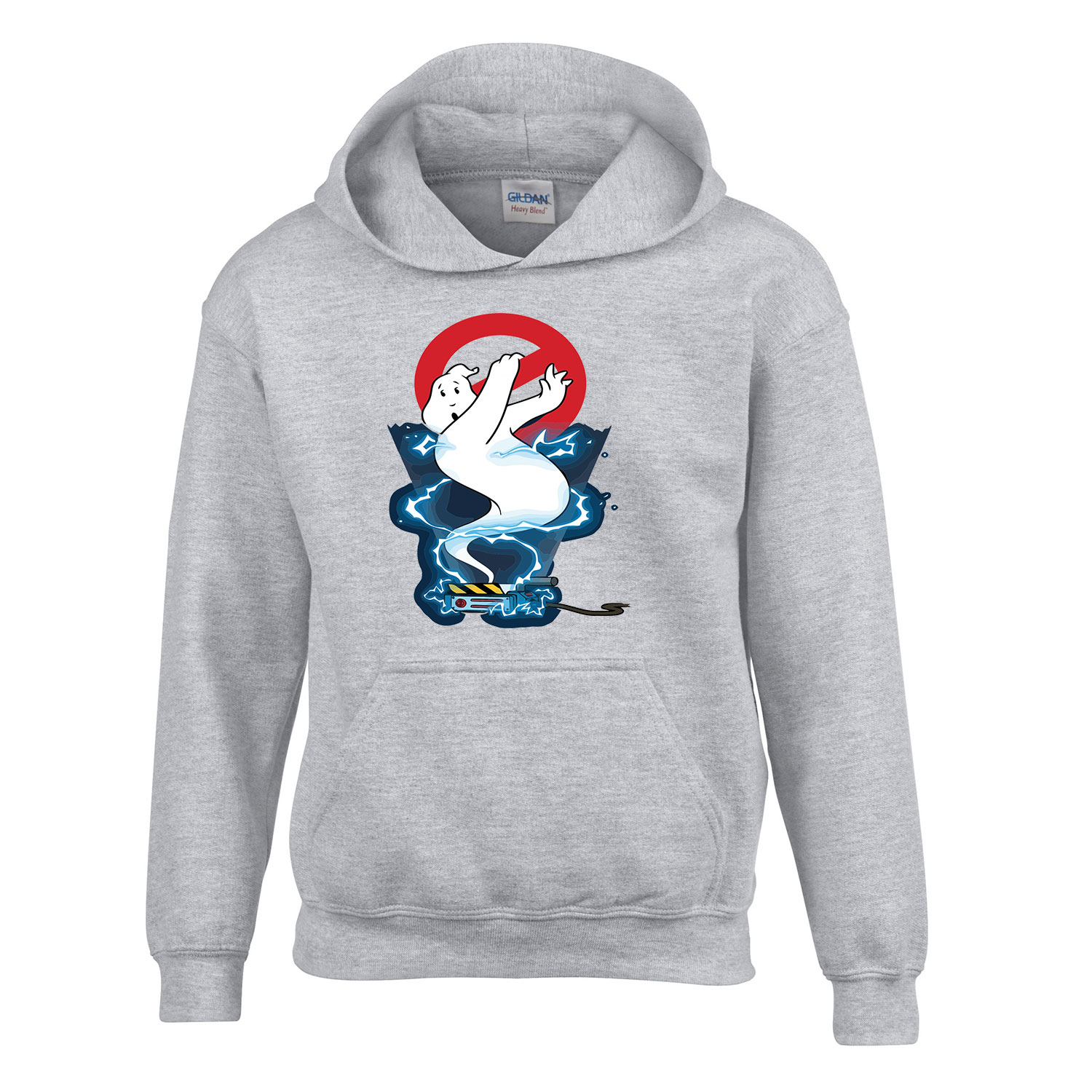 ghost busters Sportszürke Gyerek Kapucnis Pulóver
