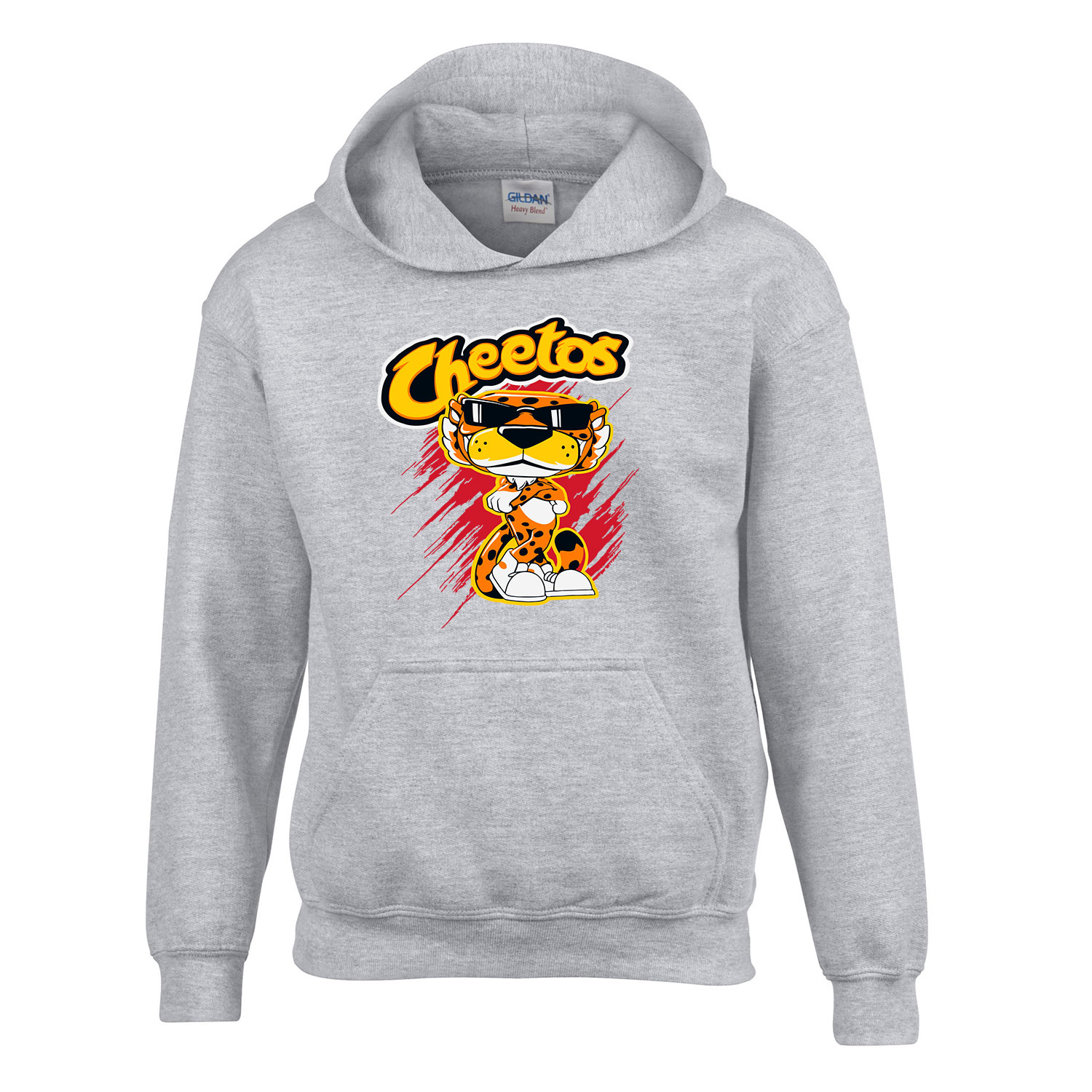 Cheetos chips Sportszürke Gyerek Kapucnis Pulóver