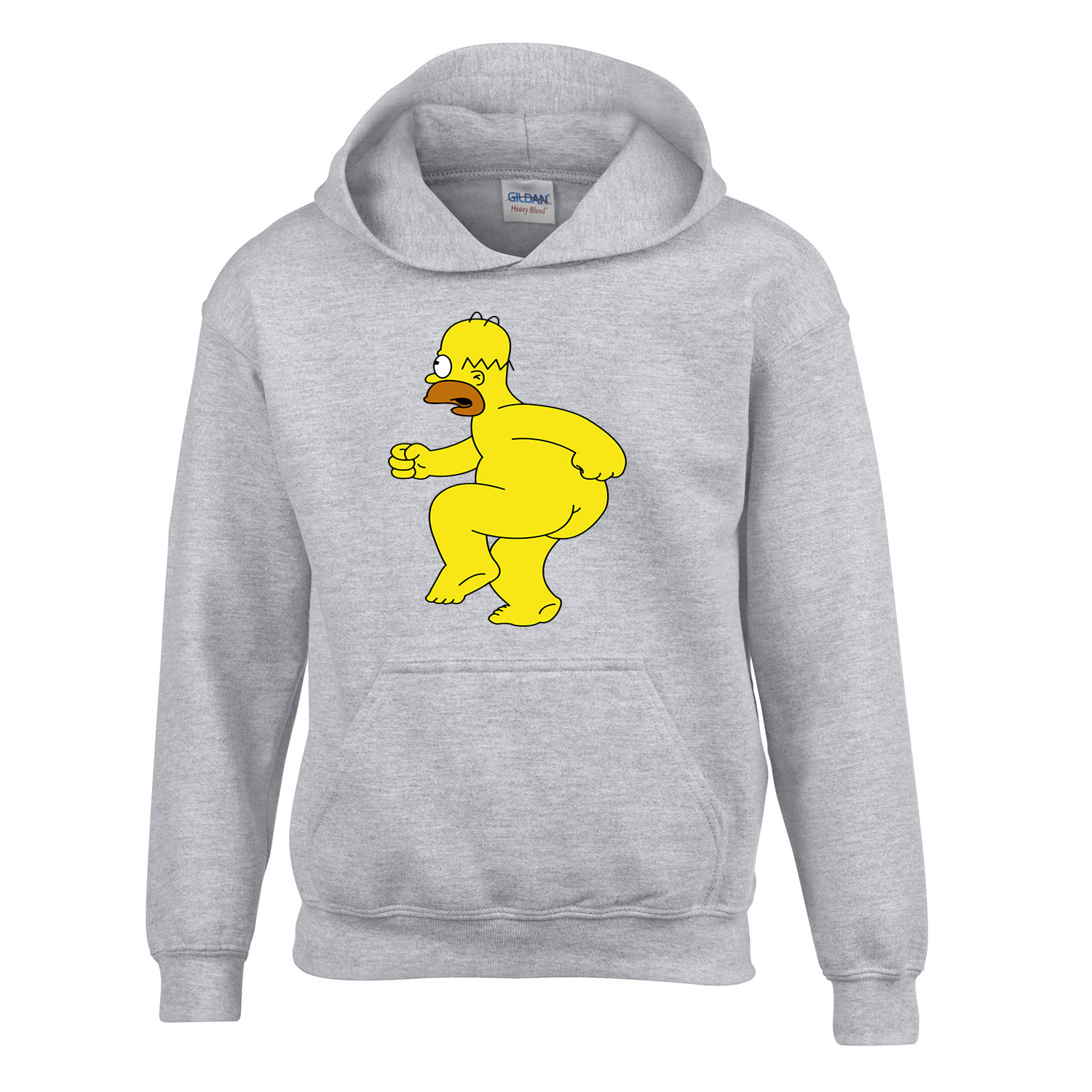 homer simpson Sportszürke Gyerek Kapucnis Pulóver