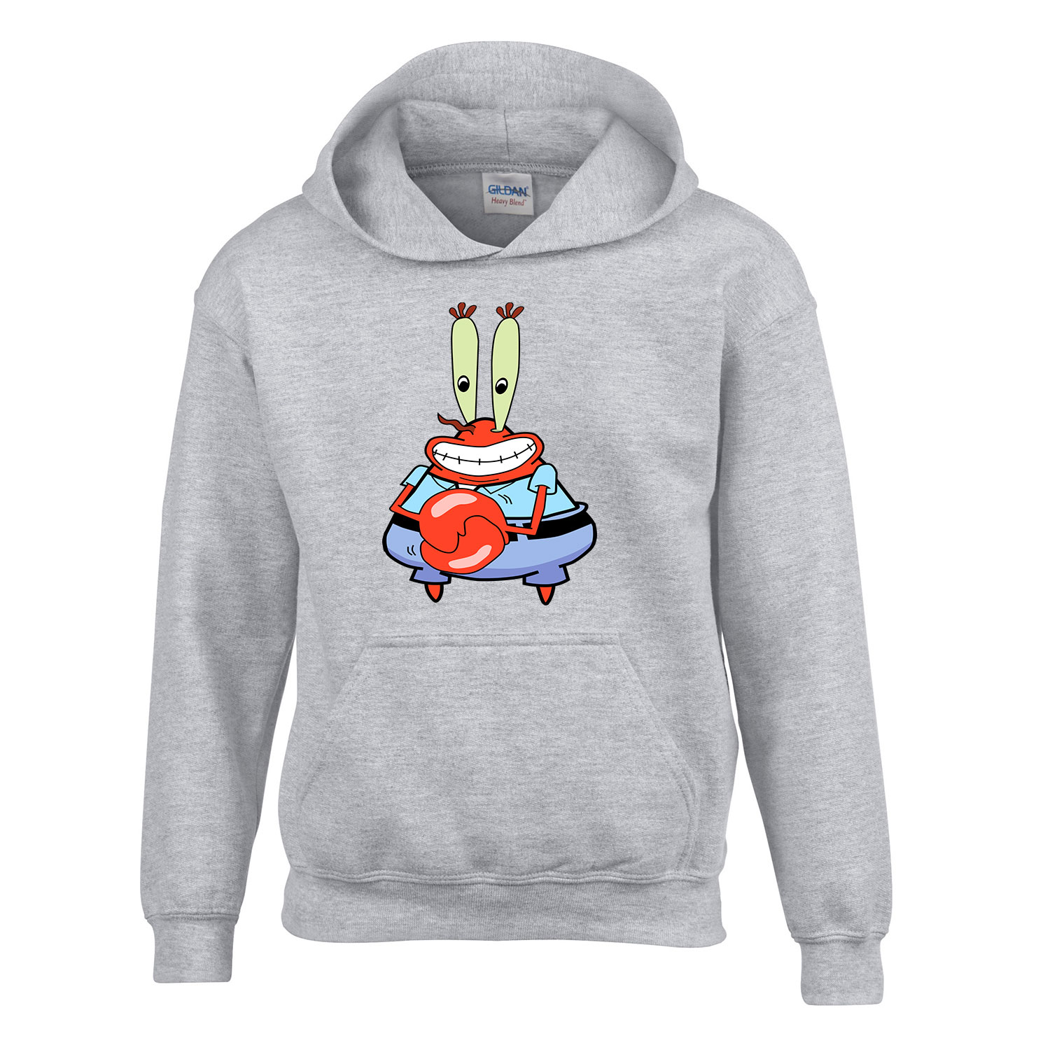 rák úr spongya bob Sportszürke Gyerek Kapucnis Pulóver