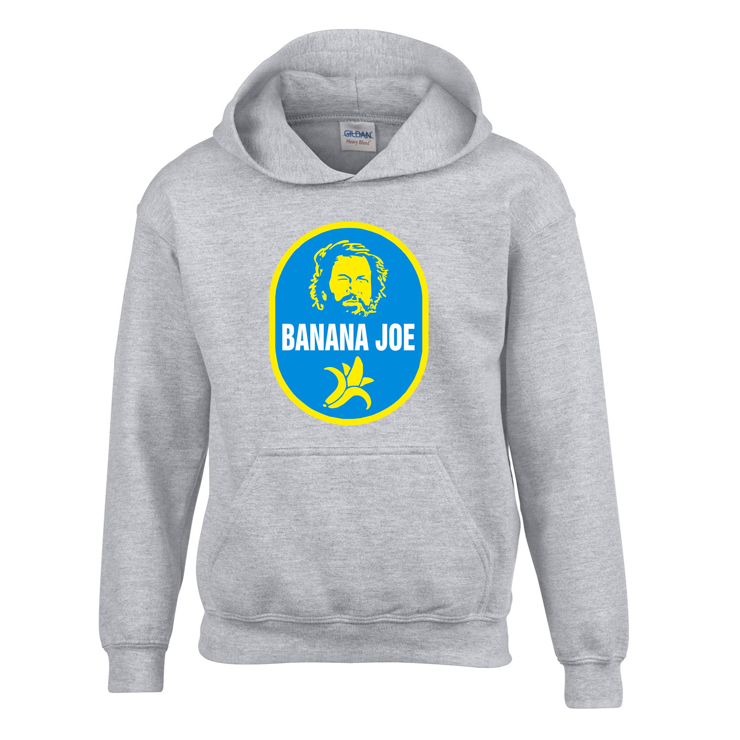 Buda Spencer Banános Joe Sportszürke Gyerek Kapucnis Pulóver