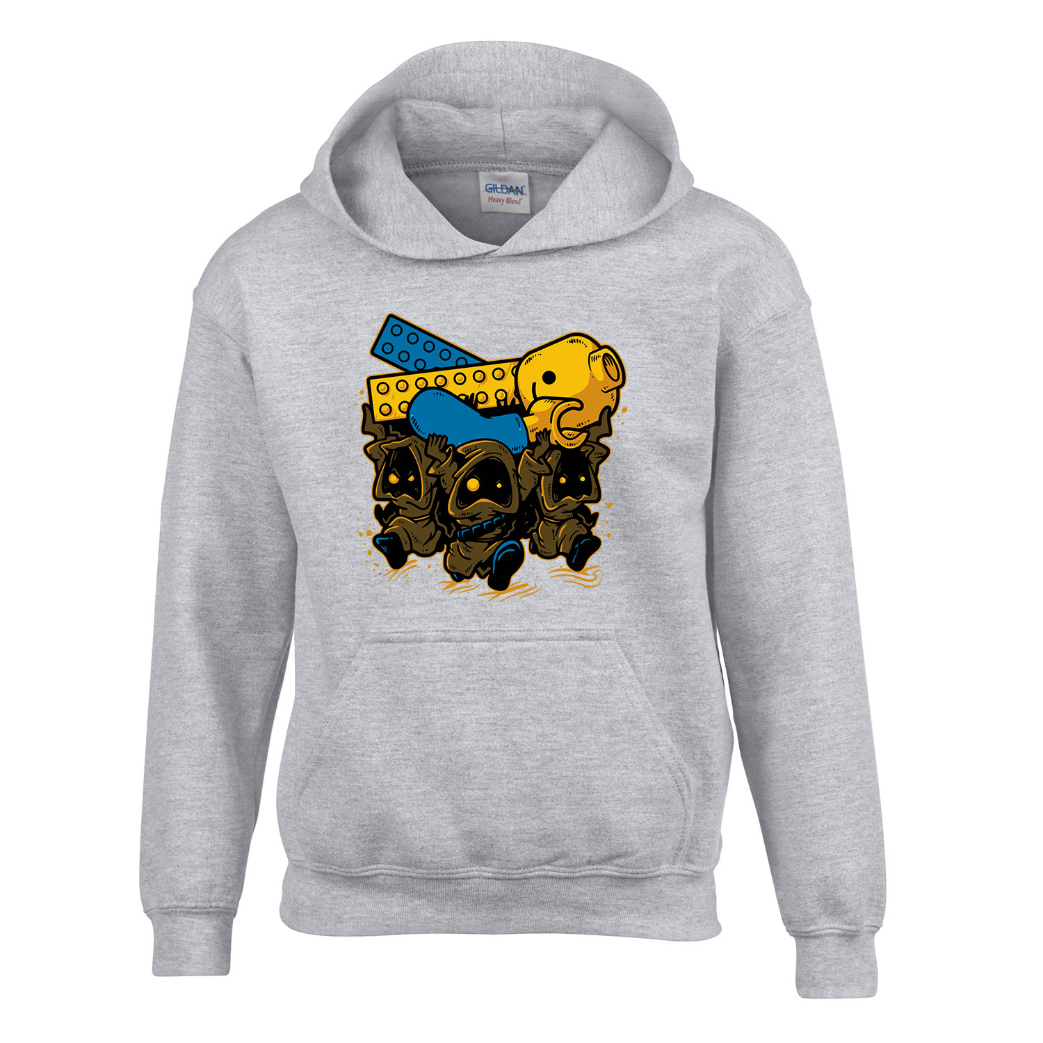 Lego Humor Scavenger Sportszürke Gyerek Kapucnis Pulóver