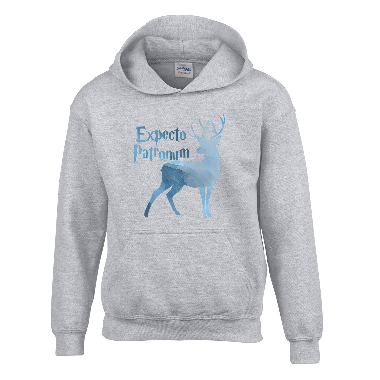 harry potter expecto patronum Sportszürke Gyerek Kapucnis Pulóver