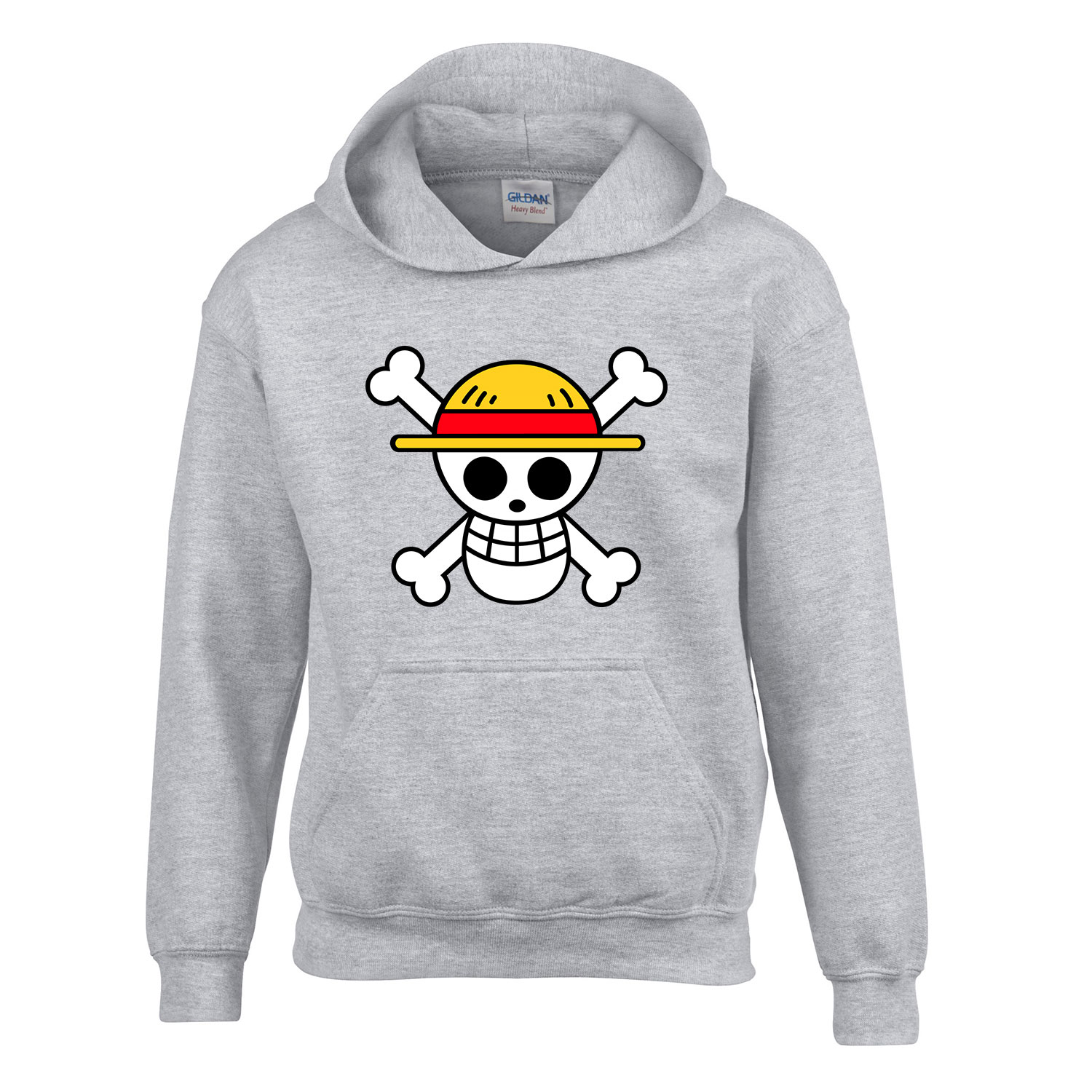 one piece Sportszürke Gyerek Kapucnis Pulóver
