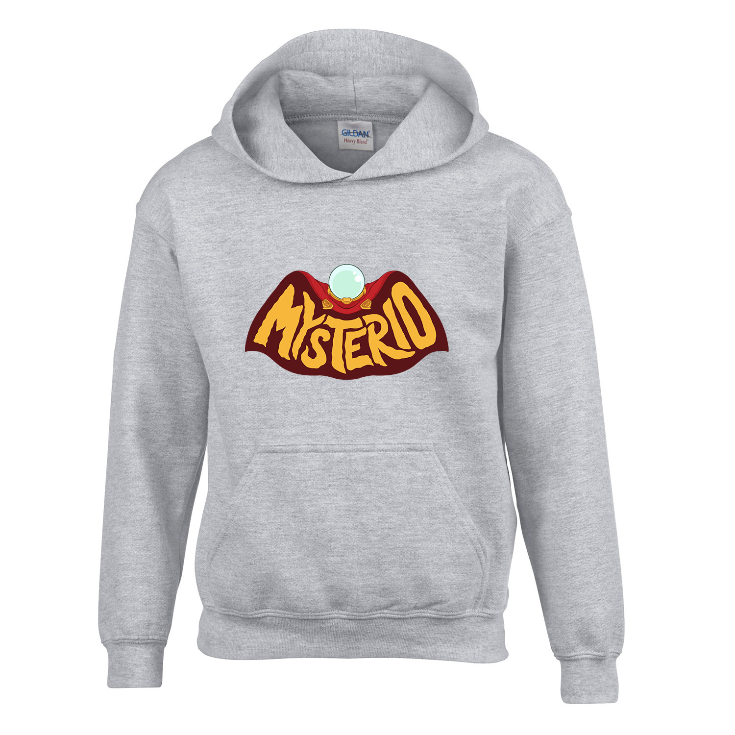 mysterio pókember Sportszürke Gyerek Kapucnis Pulóver