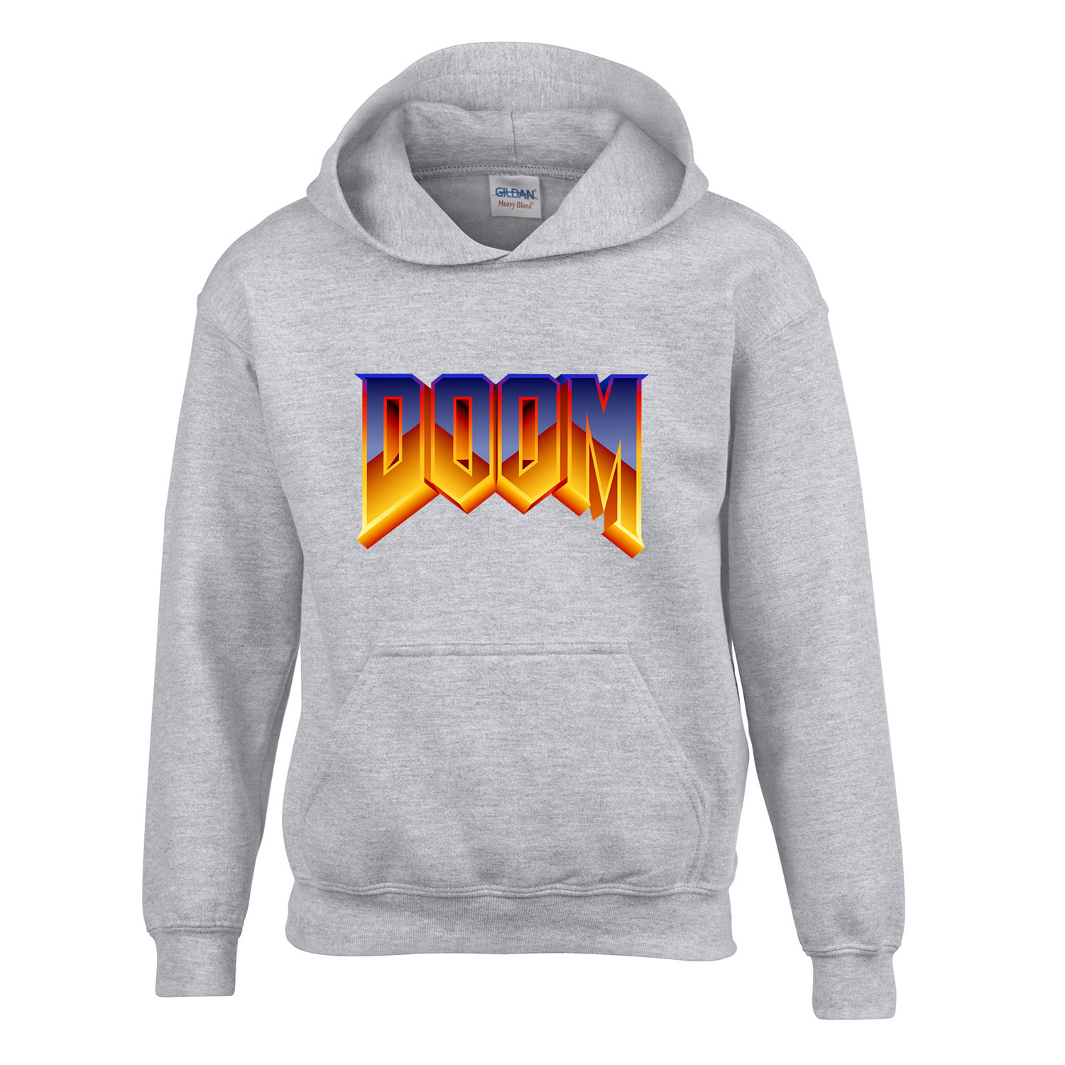 doomn Sportszürke Gyerek Kapucnis Pulóver