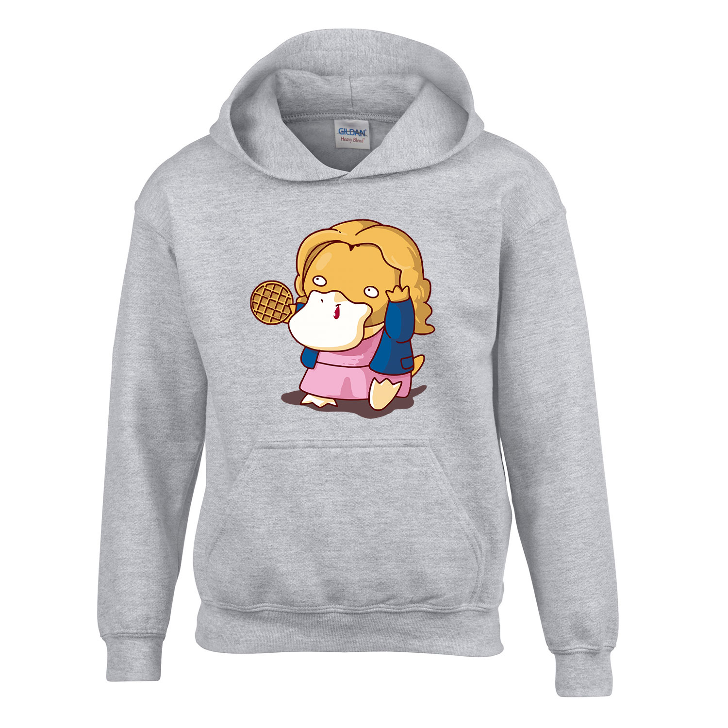 psyduck eleven Sportszürke Gyerek Kapucnis Pulóver