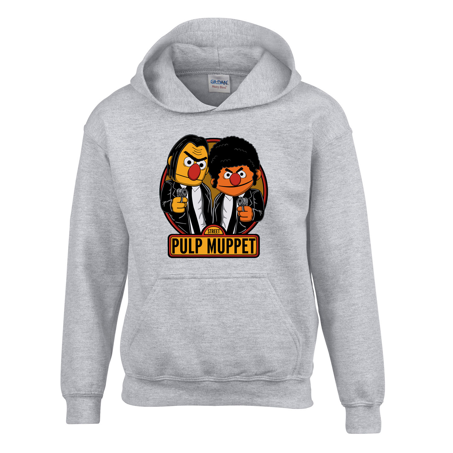 ponyvaregény muppets pulp fiction Sportszürke Gyerek Kapucnis Pulóver