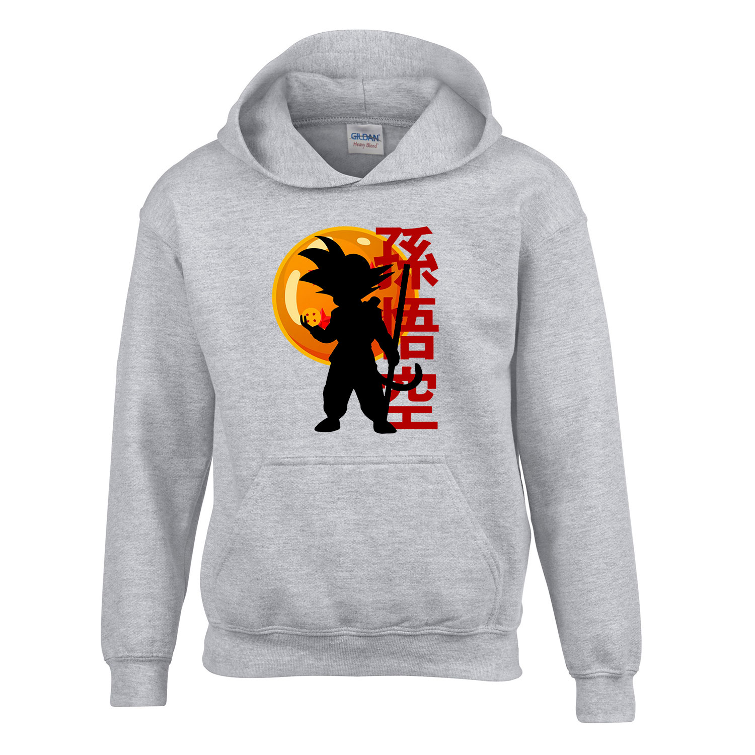 dragon ball son goku Sportszürke Gyerek Kapucnis Pulóver