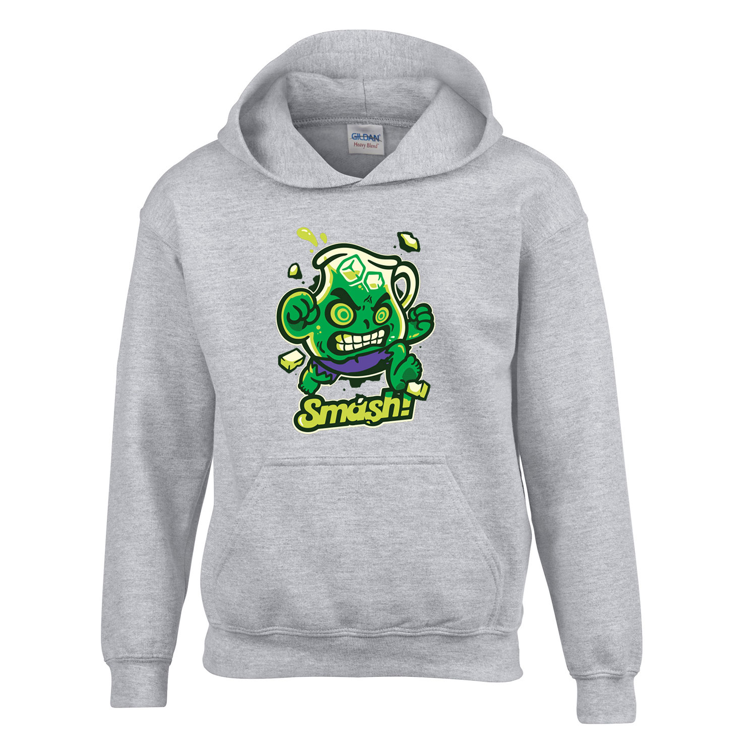 hulk smash cool aid Sportszürke Gyerek Kapucnis Pulóver