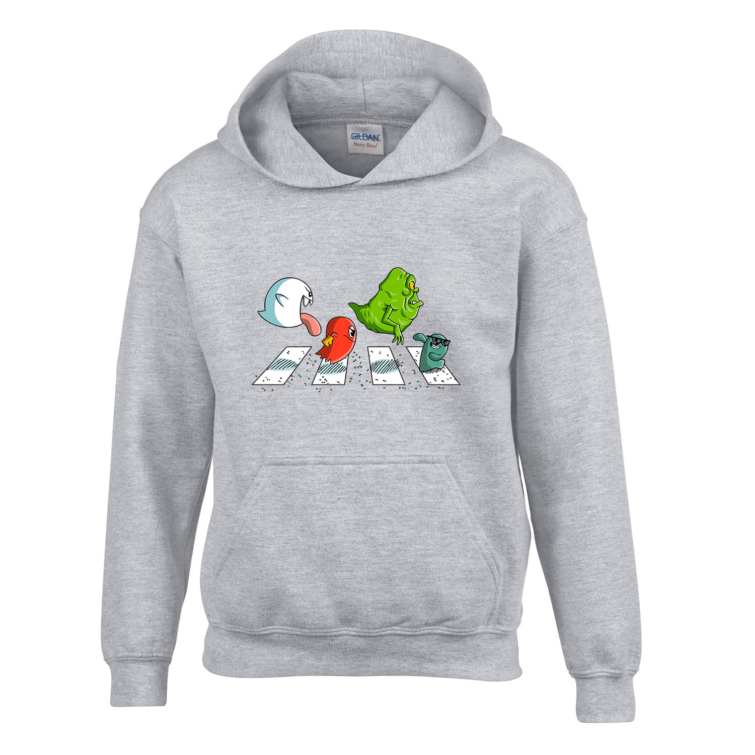 pac man ragacs blue  Sportszürke Gyerek Kapucnis Pulóver
