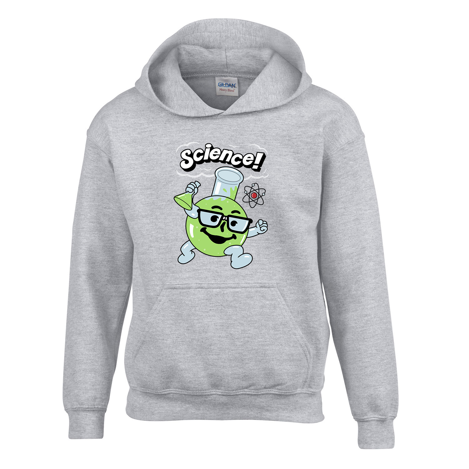tudomány kool aid tudós science Sportszürke Gyerek Kapucnis Pulóver