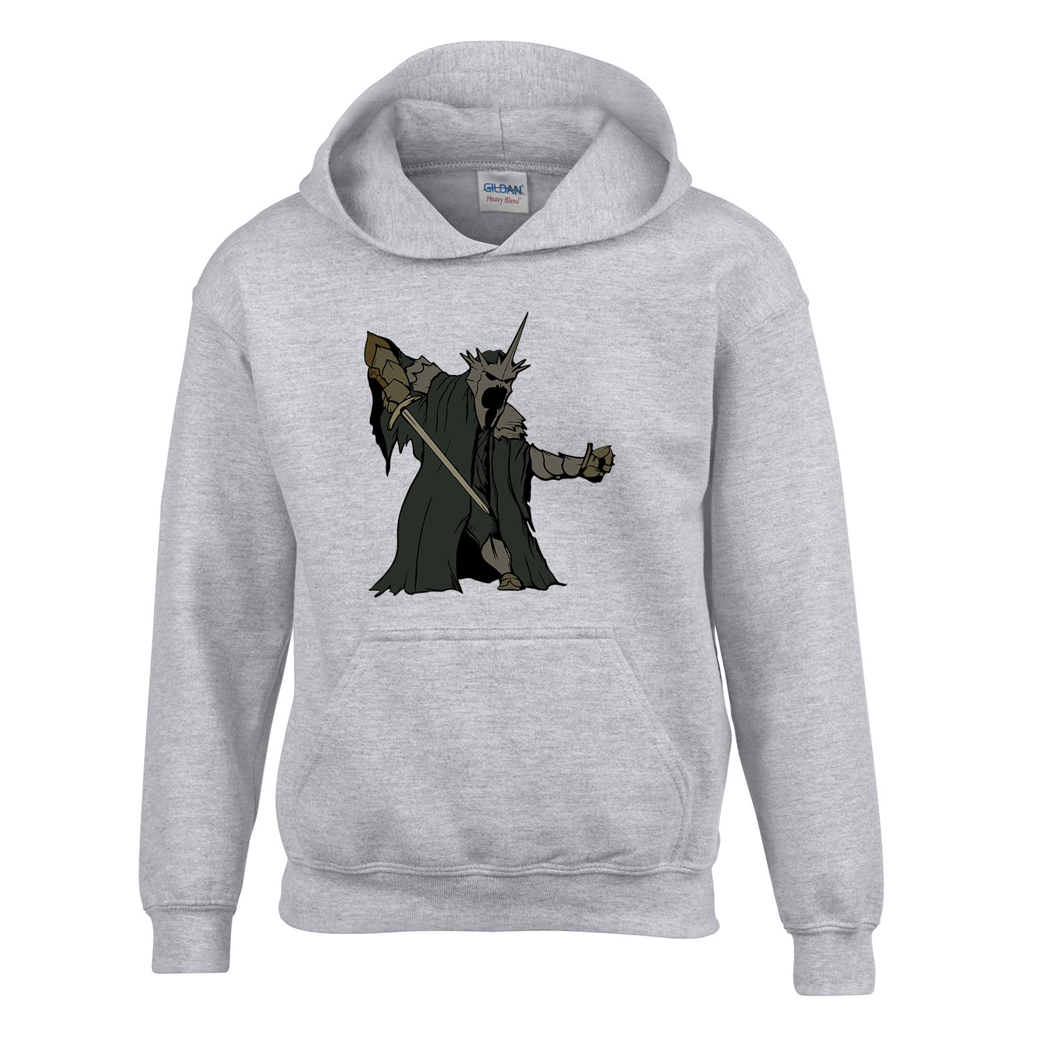 nazgul gyűrűk ura Sportszürke Gyerek Kapucnis Pulóver