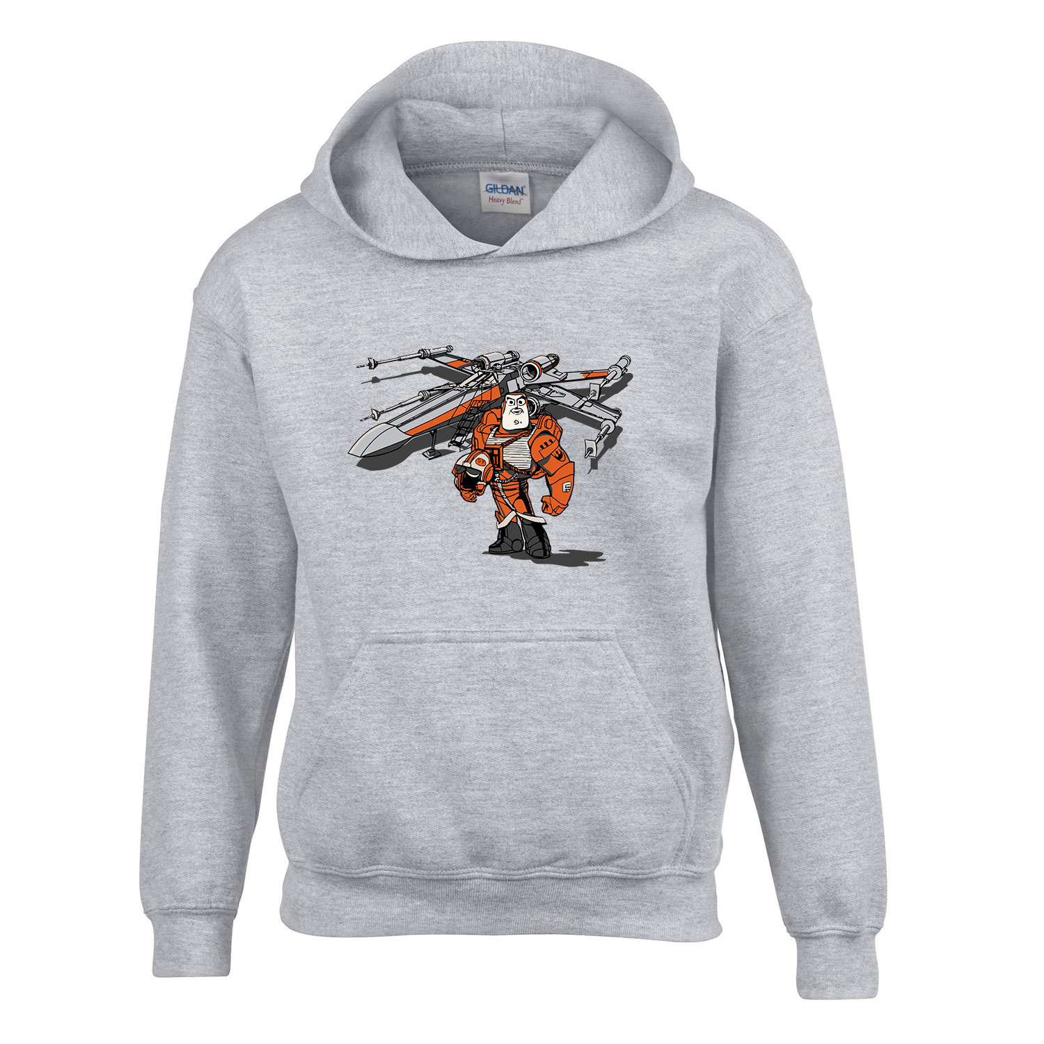 buzz lightyear Sportszürke Gyerek Kapucnis Pulóver