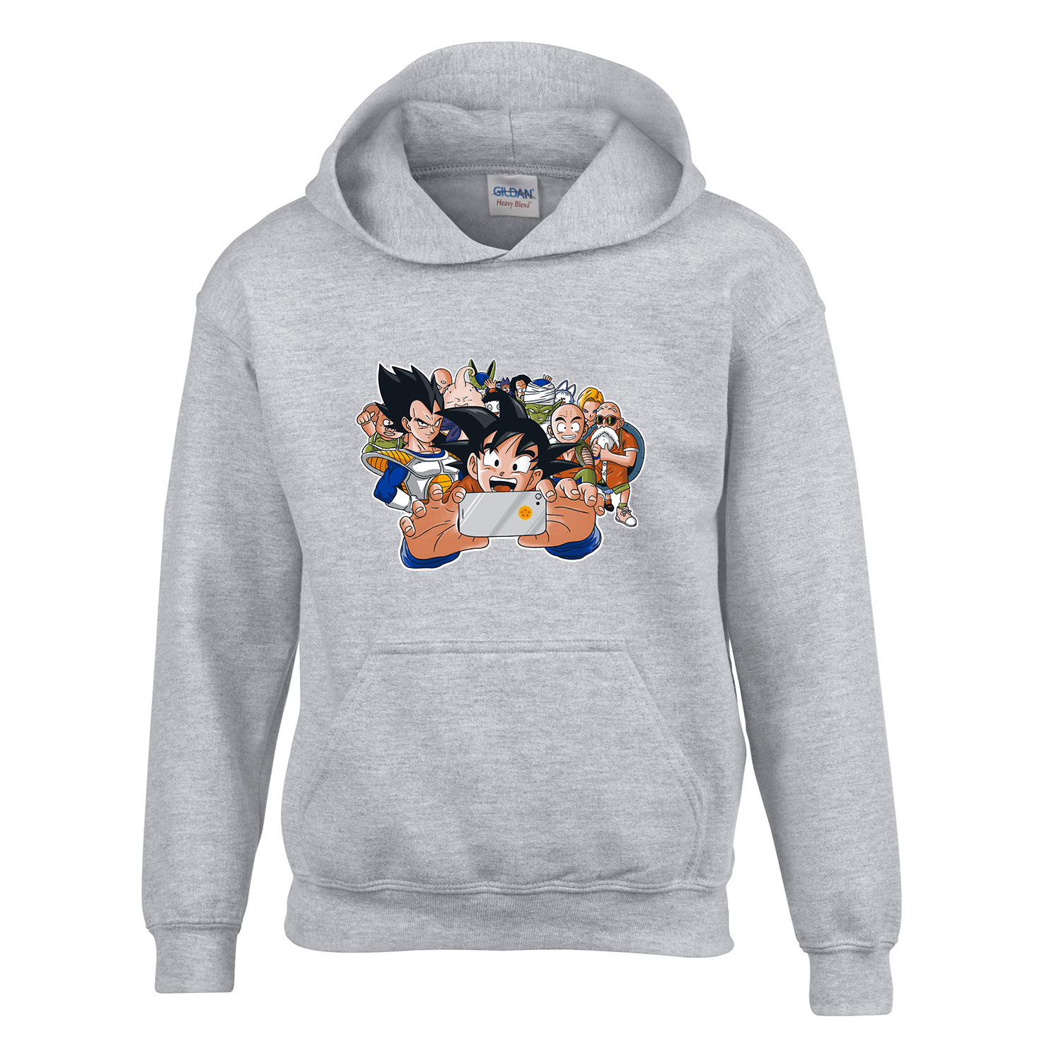 dragon ball son goku Sportszürke Gyerek Kapucnis Pulóver