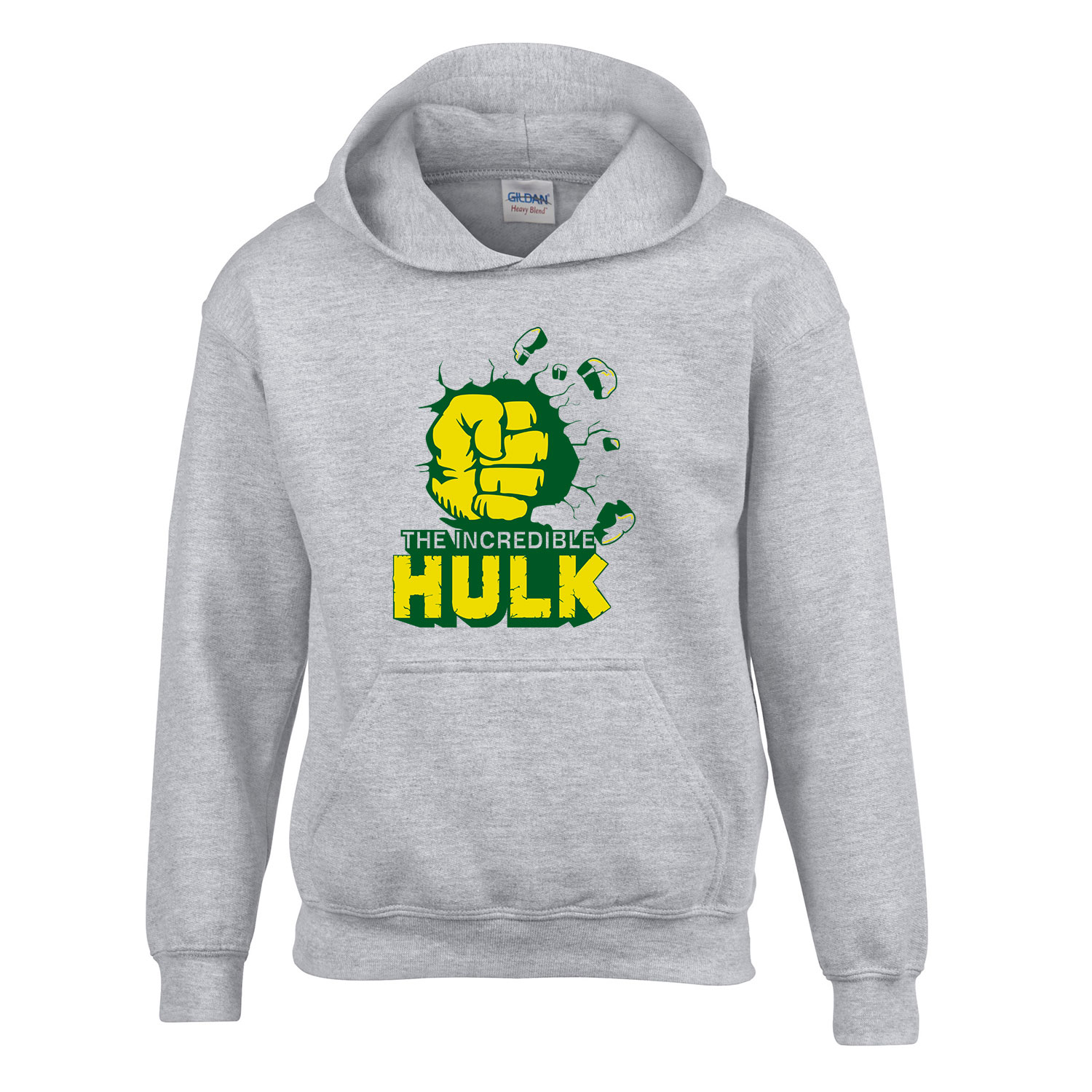 hulk smash Sportszürke Gyerek Kapucnis Pulóver