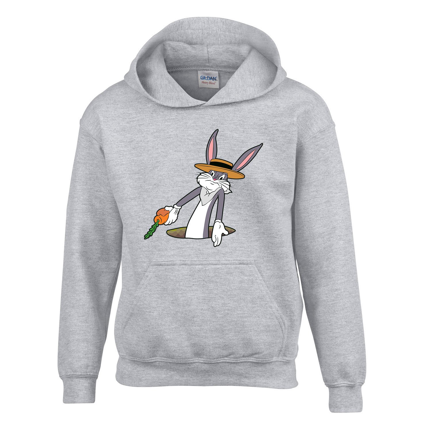 tapsi hapsi bugs bunny Sportszürke Gyerek Kapucnis Pulóver