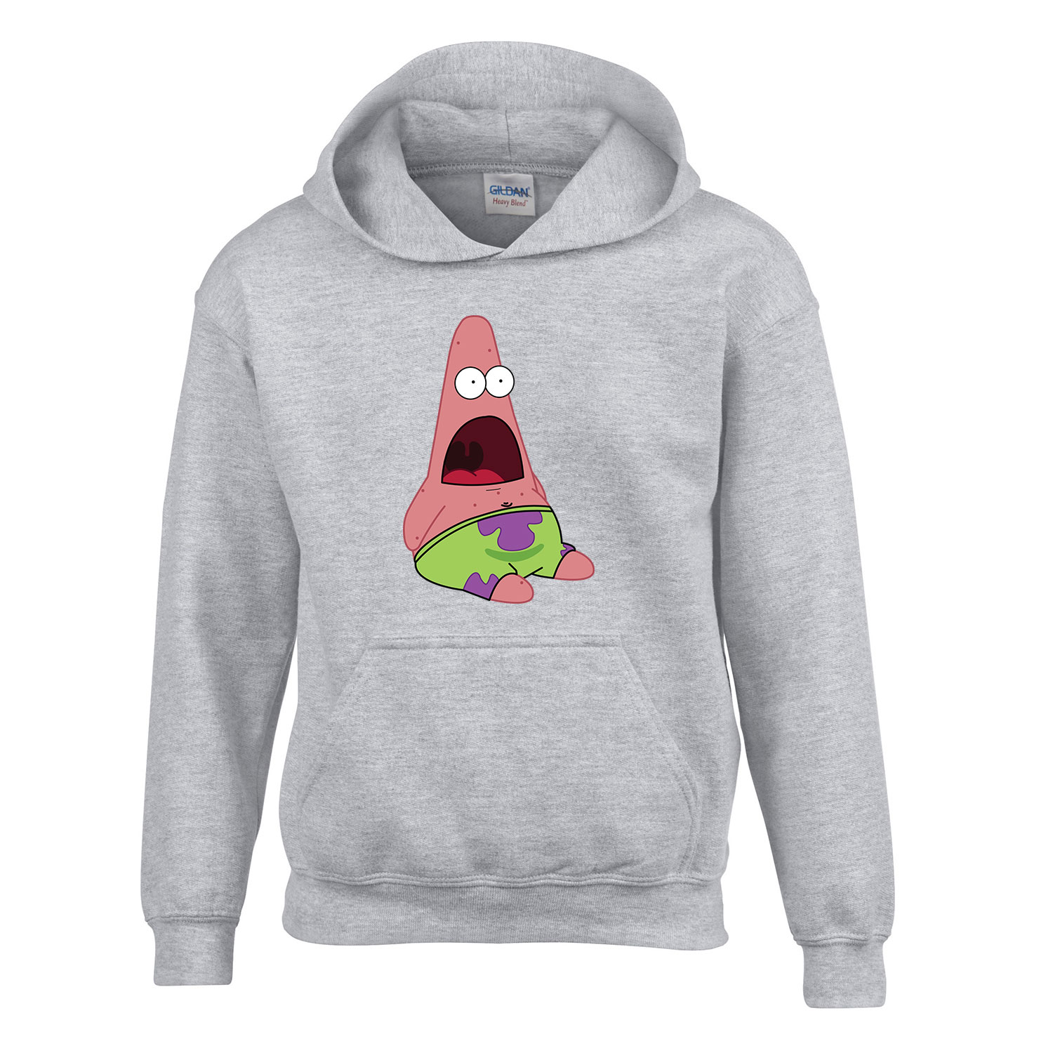 spongya bob patrik Sportszürke Gyerek Kapucnis Pulóver