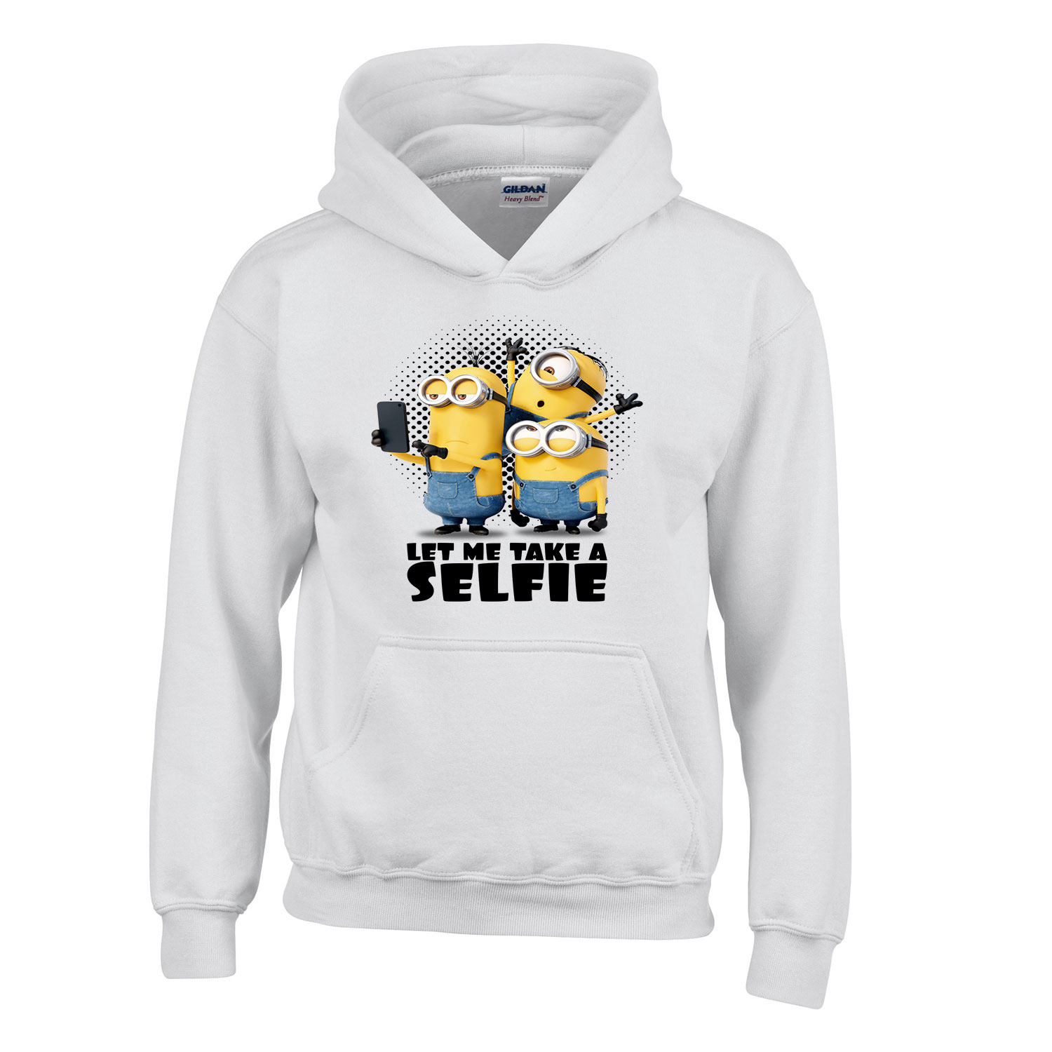 minyonok minions Fehér Gyerek Kapucnis Pulóver