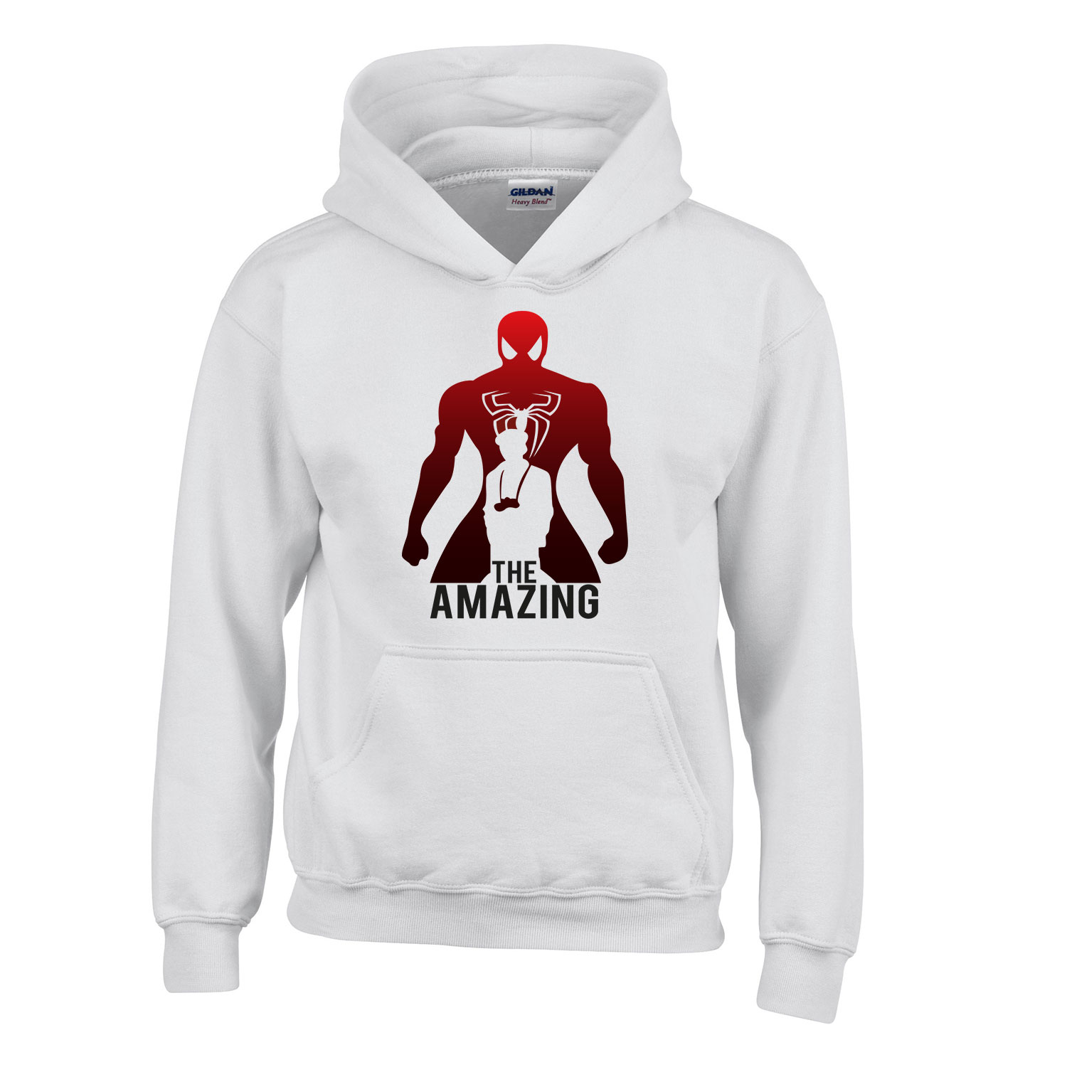 amazing spider man pókember Fehér Gyerek Kapucnis Pulóver