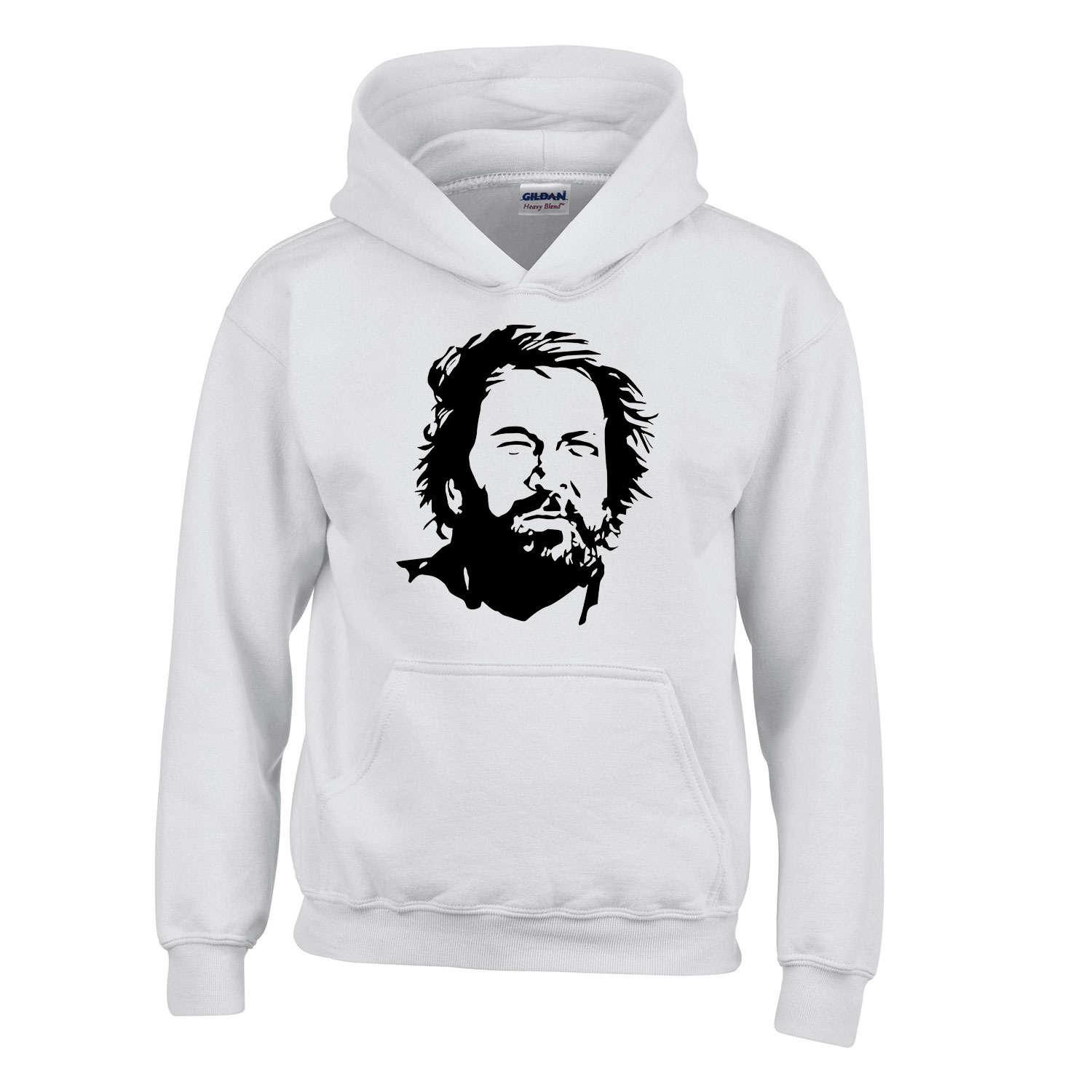 Bud Spencer Fehér Gyerek Kapucnis Pulóver
