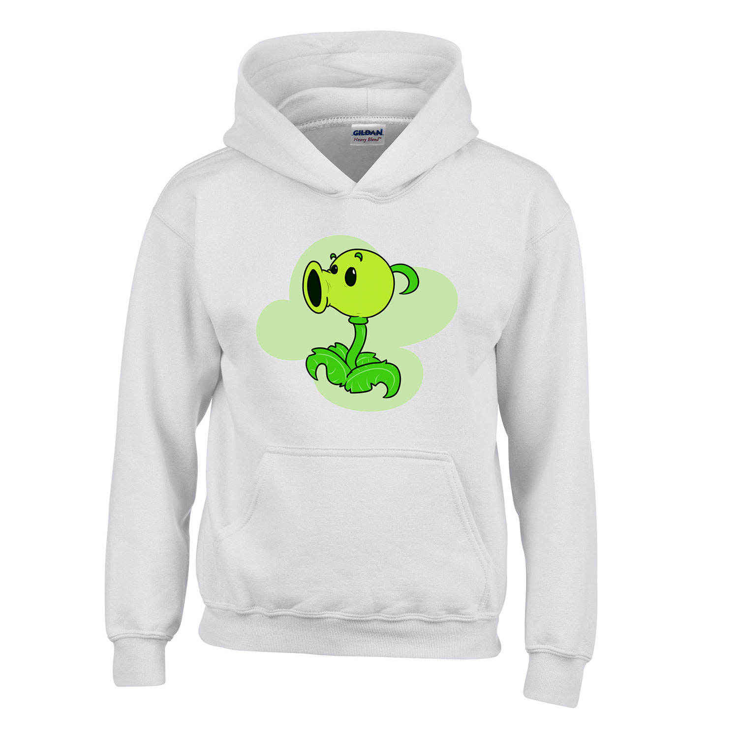 Plants vs zombies Fehér Gyerek Kapucnis Pulóver