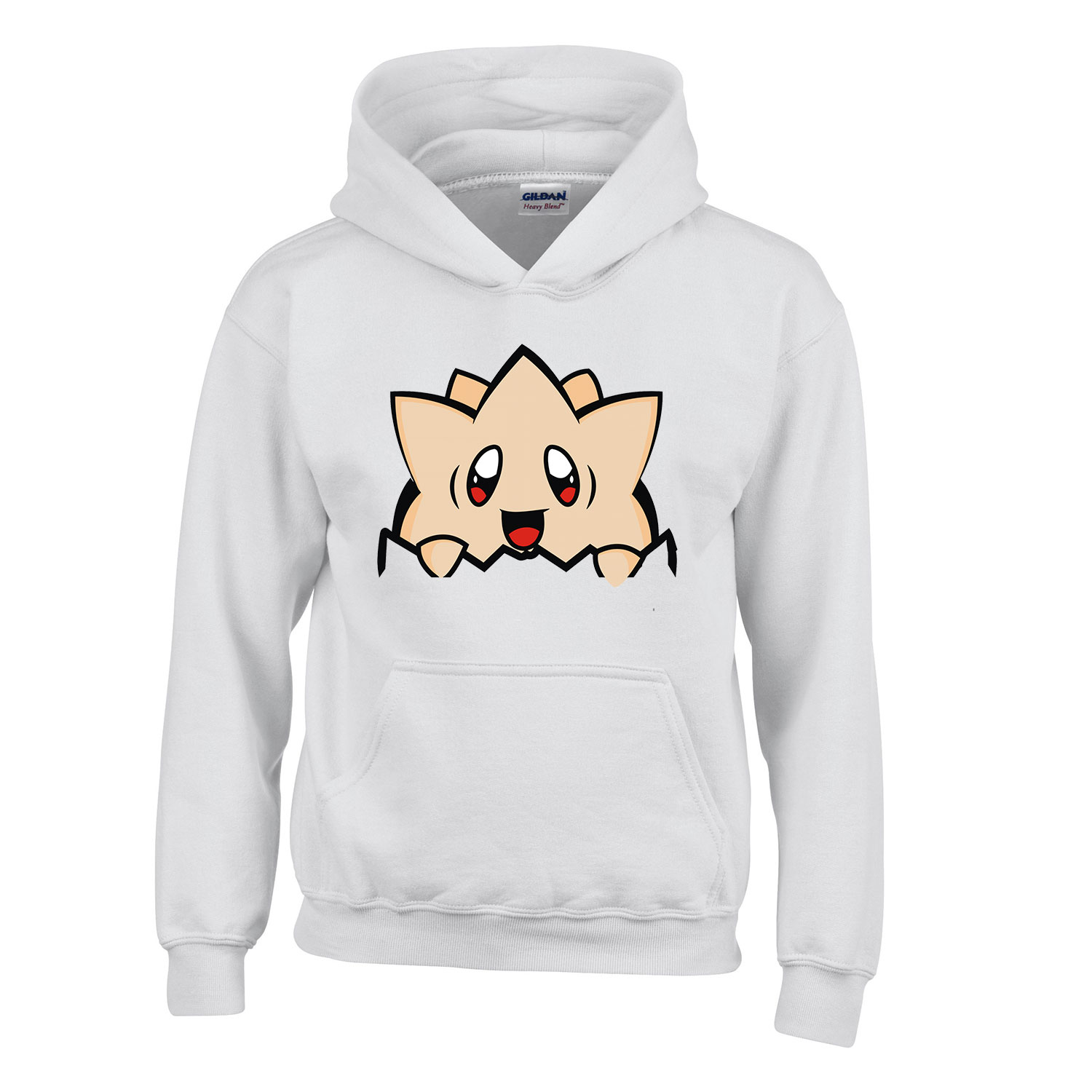 Pokemon Togepi Fehér Gyerek Kapucnis Pulóver