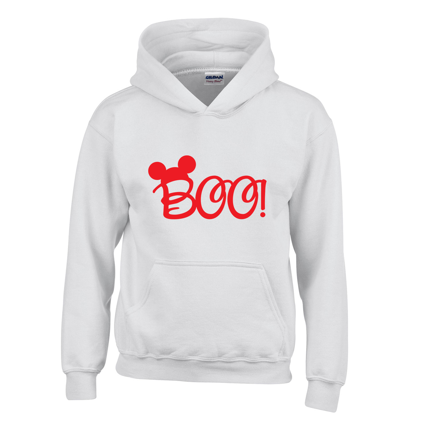mickey egér Fehér Gyerek Kapucnis Pulóver