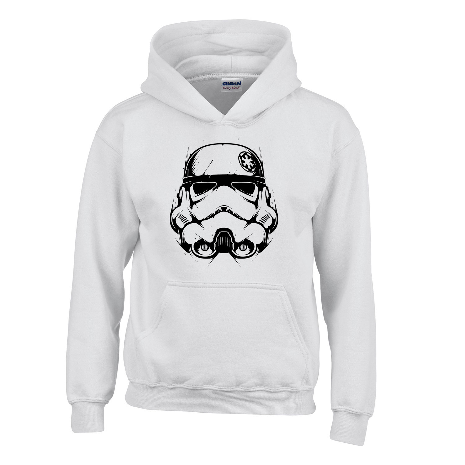 storm trooper star wars Fehér Gyerek Kapucnis Pulóver
