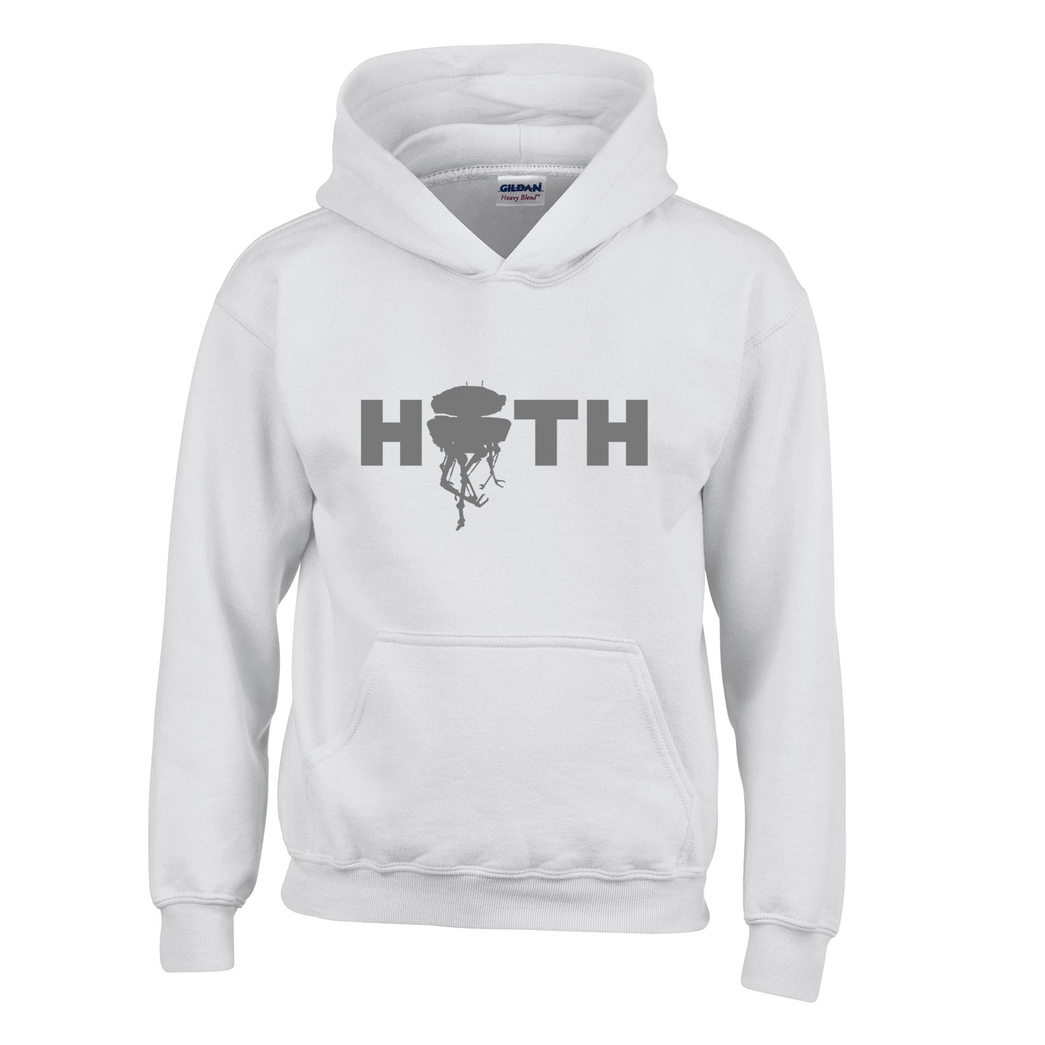 star wars hoth bolygó Fehér Gyerek Kapucnis Pulóver